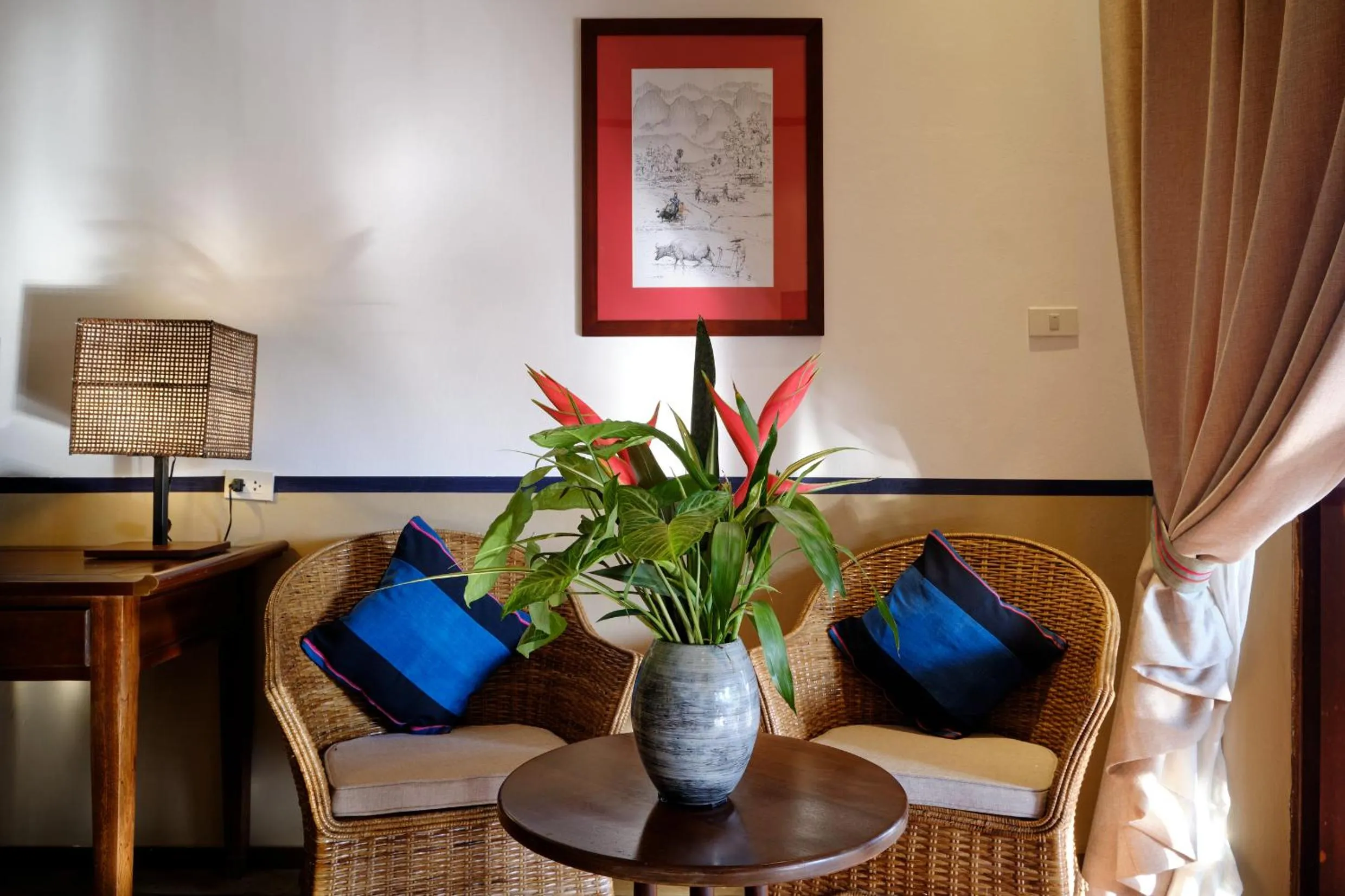 Deluxe Double Mountain View  in Riverside Boutique Resort, Vang Vieng