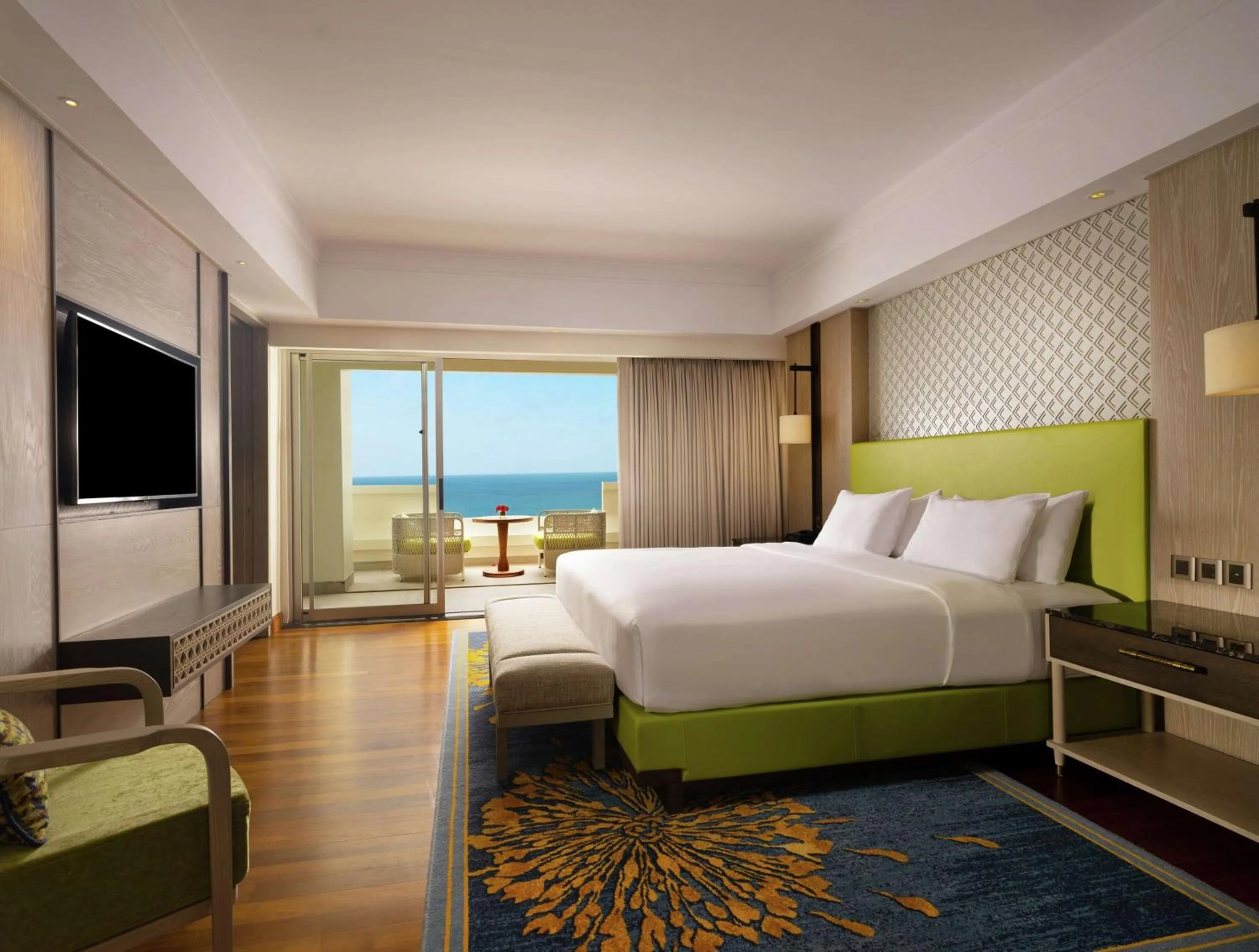 One-Bedroom King Suite with Ocean View in Hilton Bali Resort