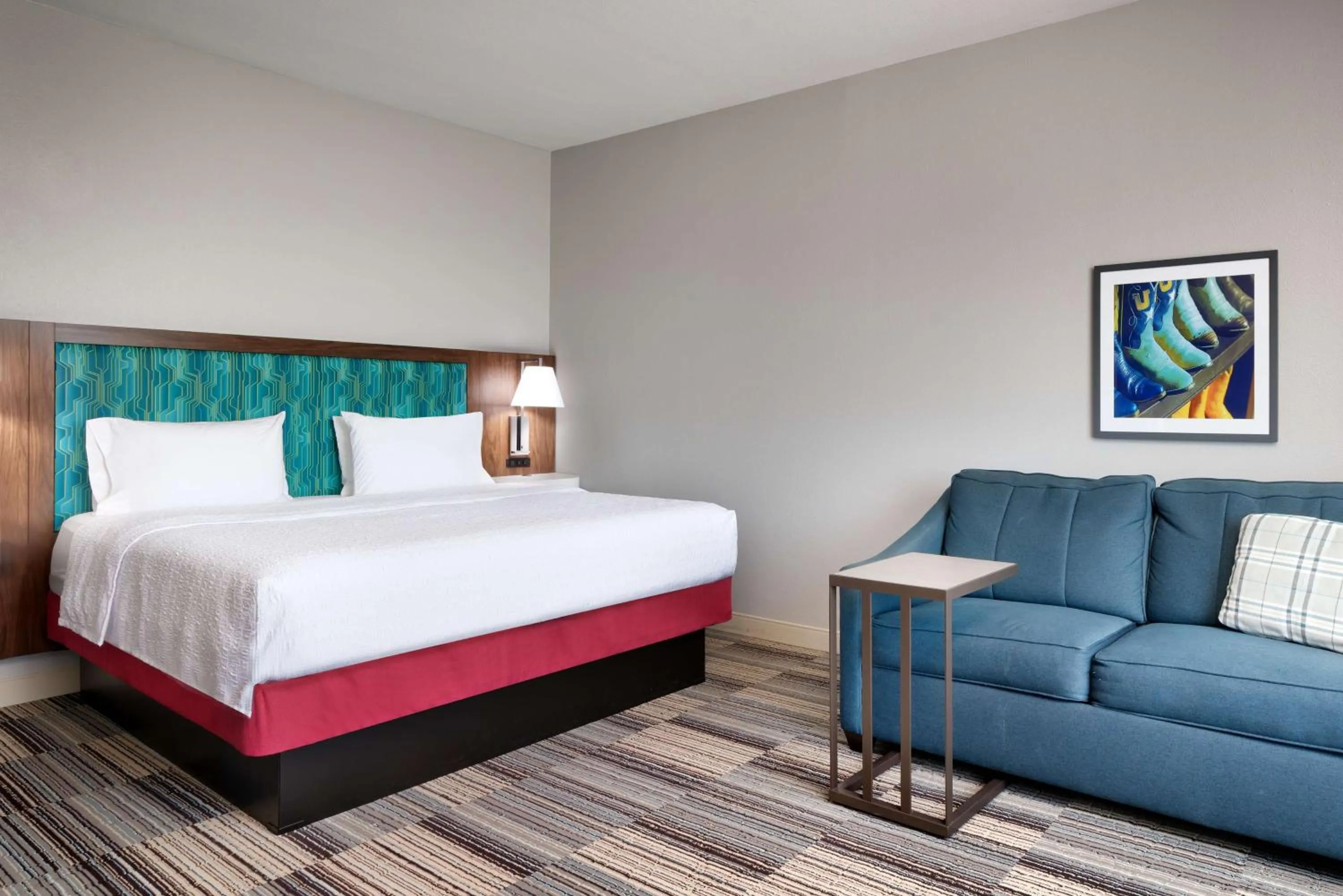 King Study Room - Non-Smoking in Hampton Inn & Suites Ft Worth-Burleson