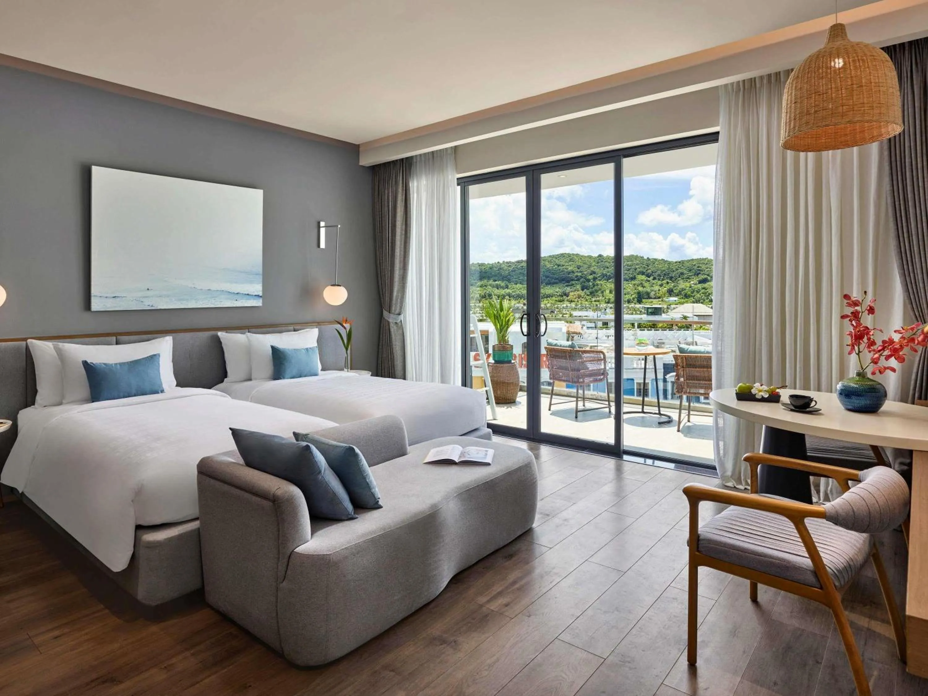 Standard Twin Room with Balcony in Premier Residences Phu Quoc Emerald Bay Managed by Accor