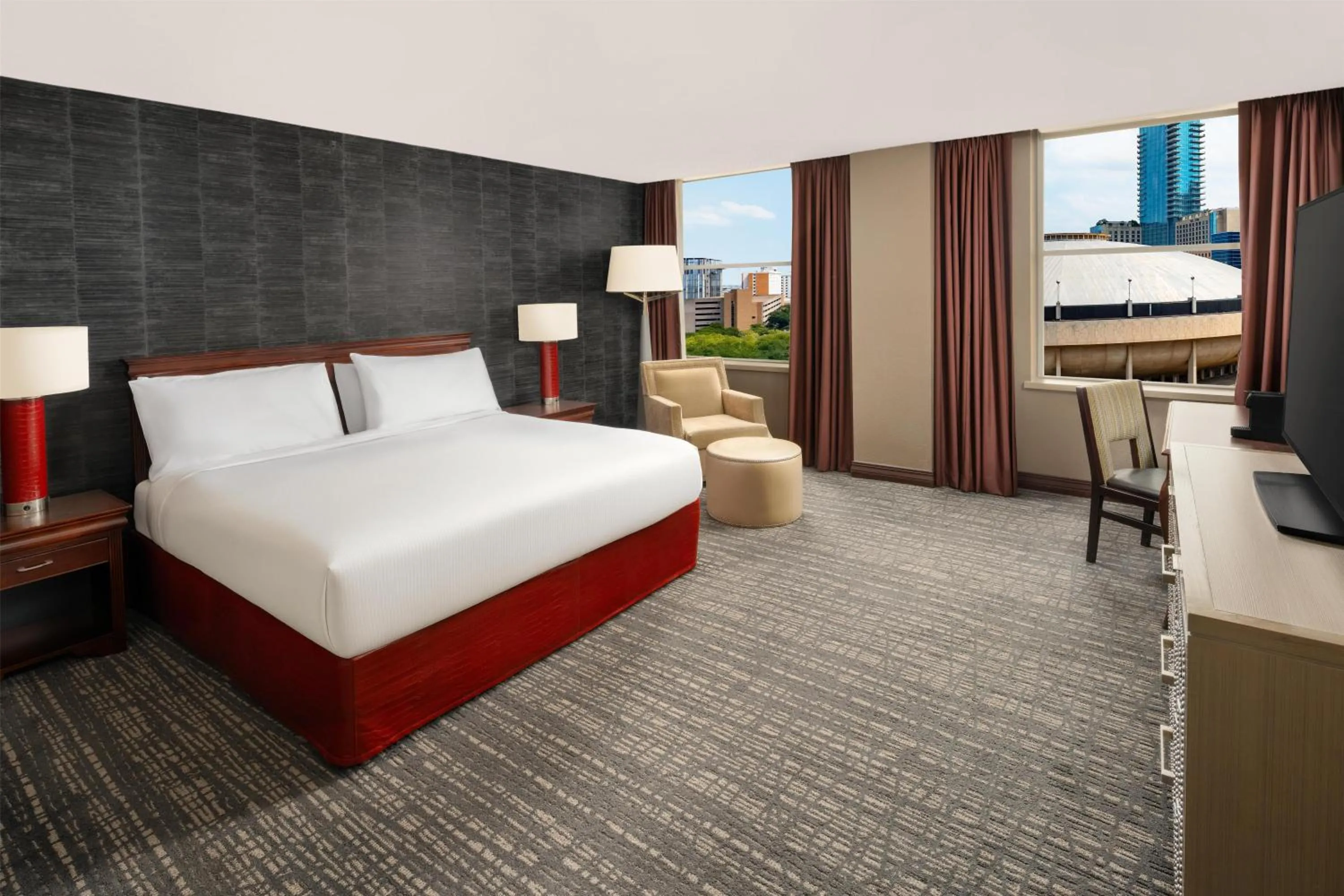 King Room in Hilton Fort Worth