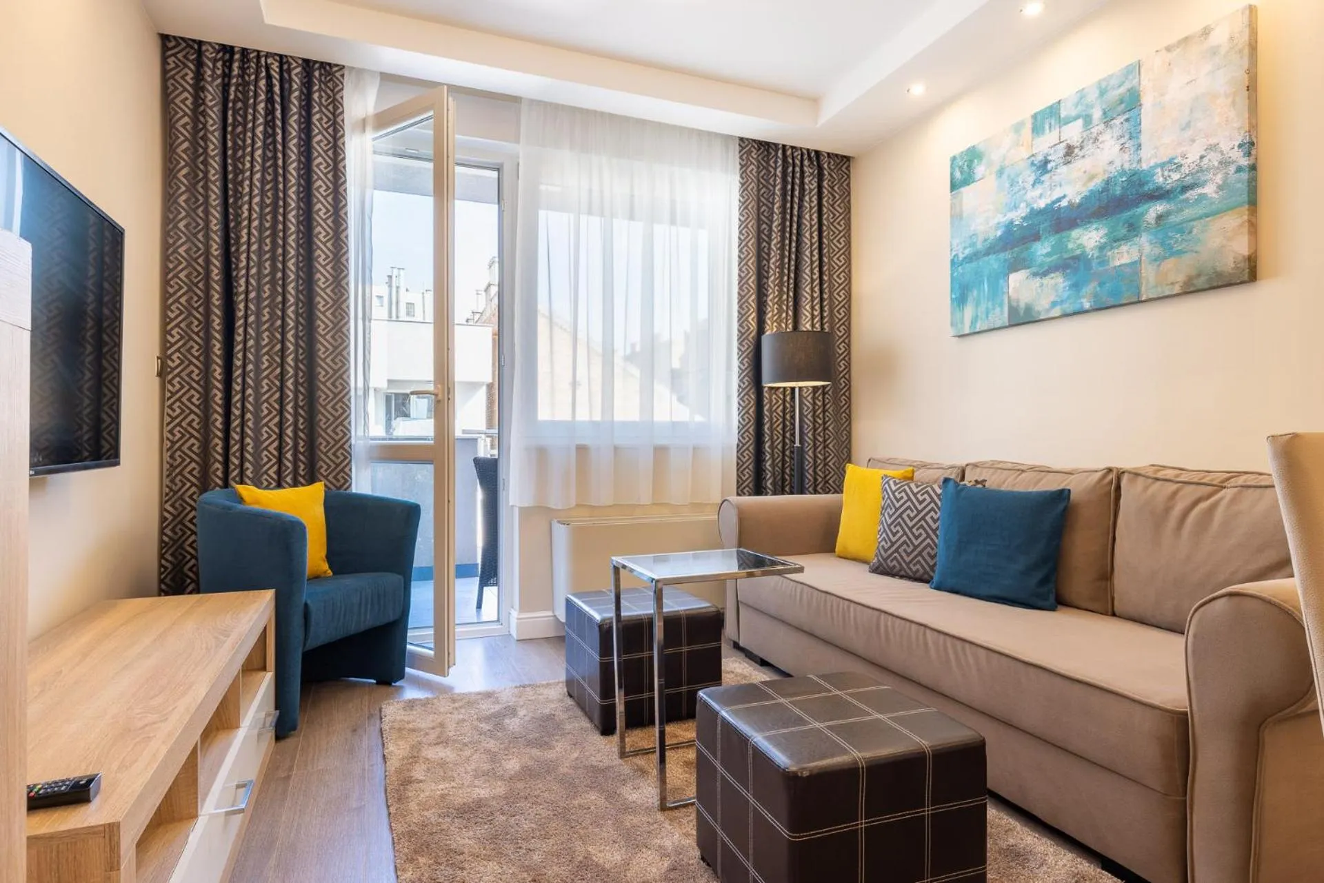 Two-Bedroom Apartment with Balcony in Silver Crown Hotel & Residence, Palace Quarter
