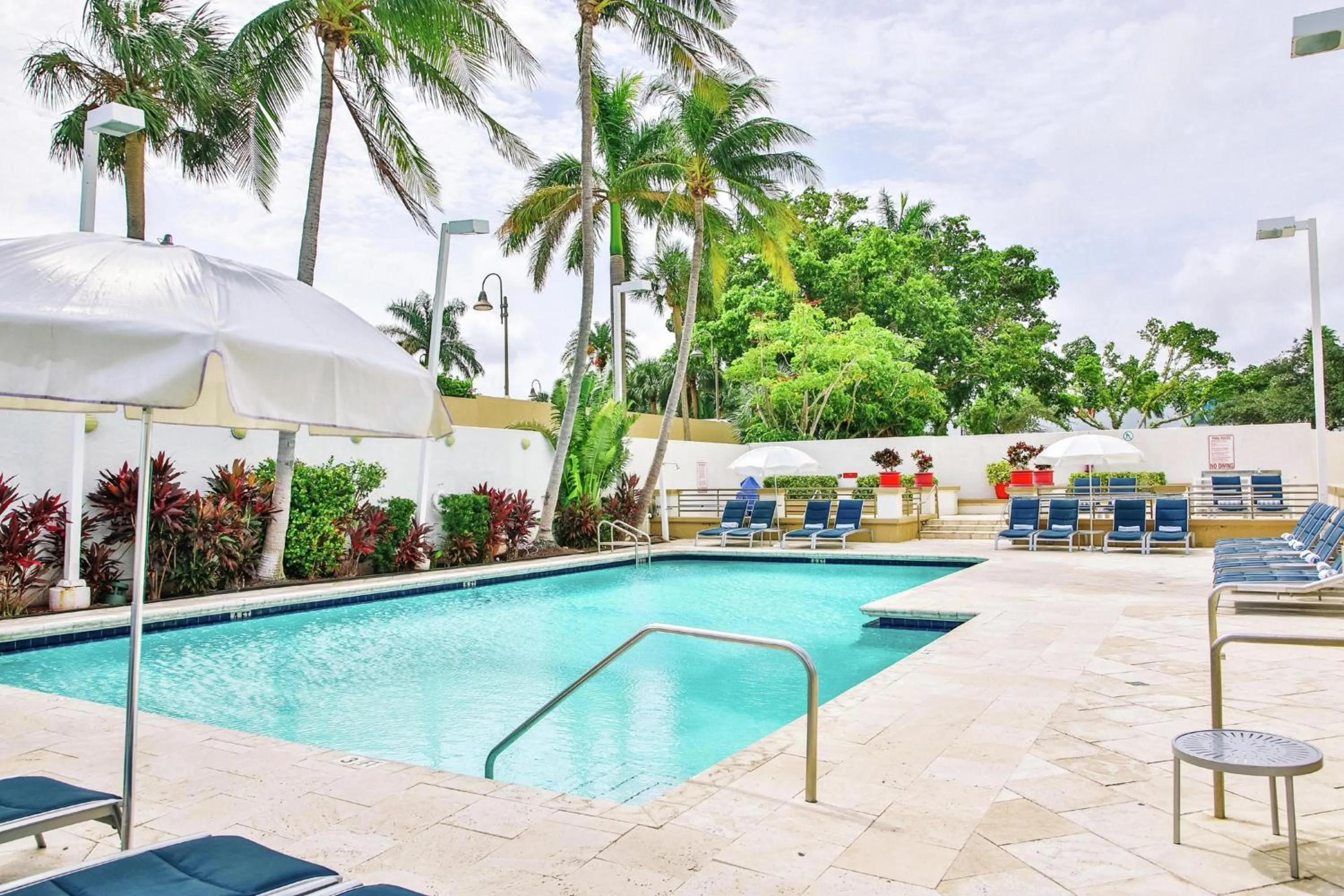 Pool view in GALLERY One - A DoubleTree Suites by Hilton Hotel