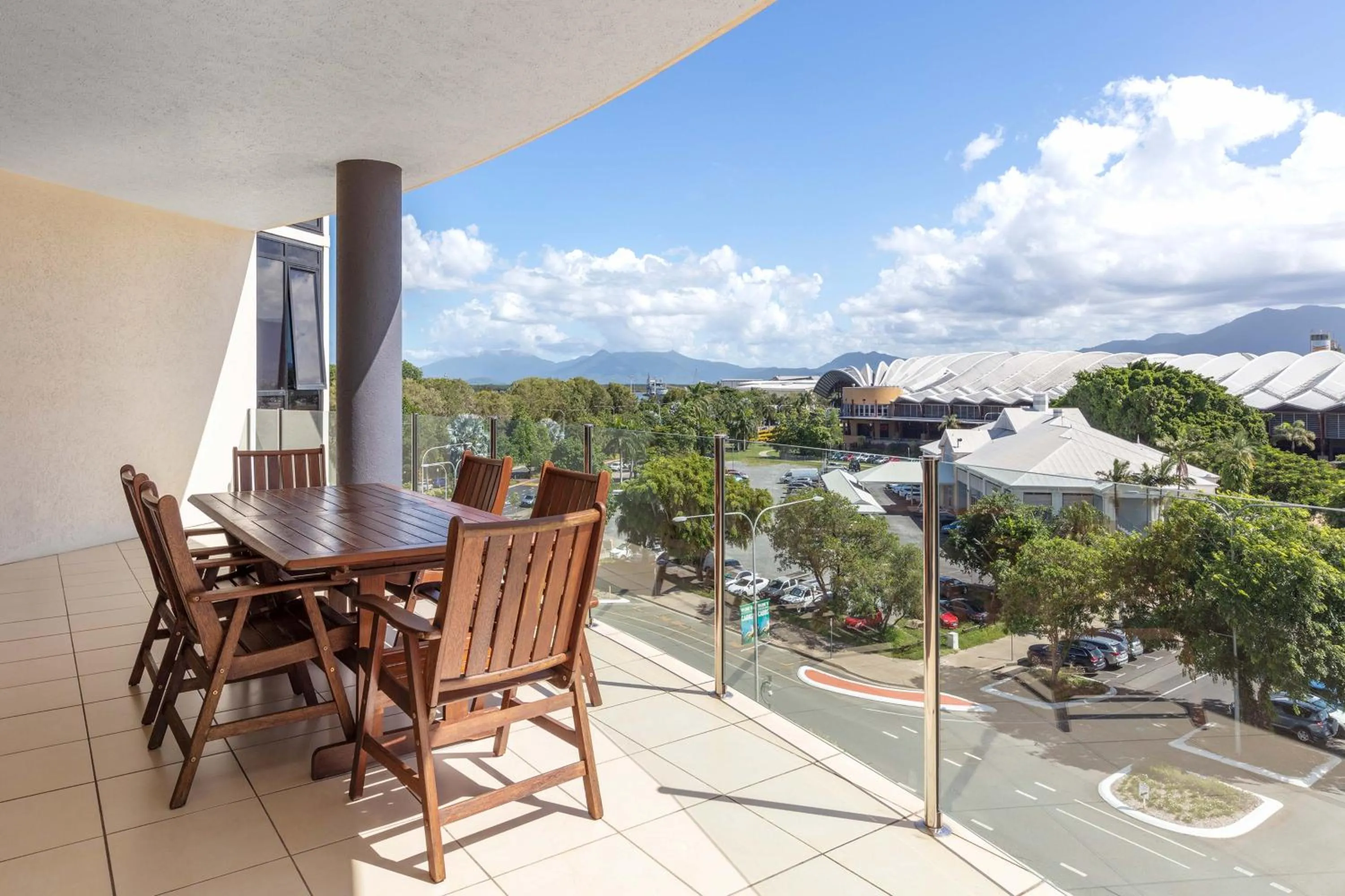 Two-Bedroom Apartment with Mountain View in Piermonde Apartments Cairns