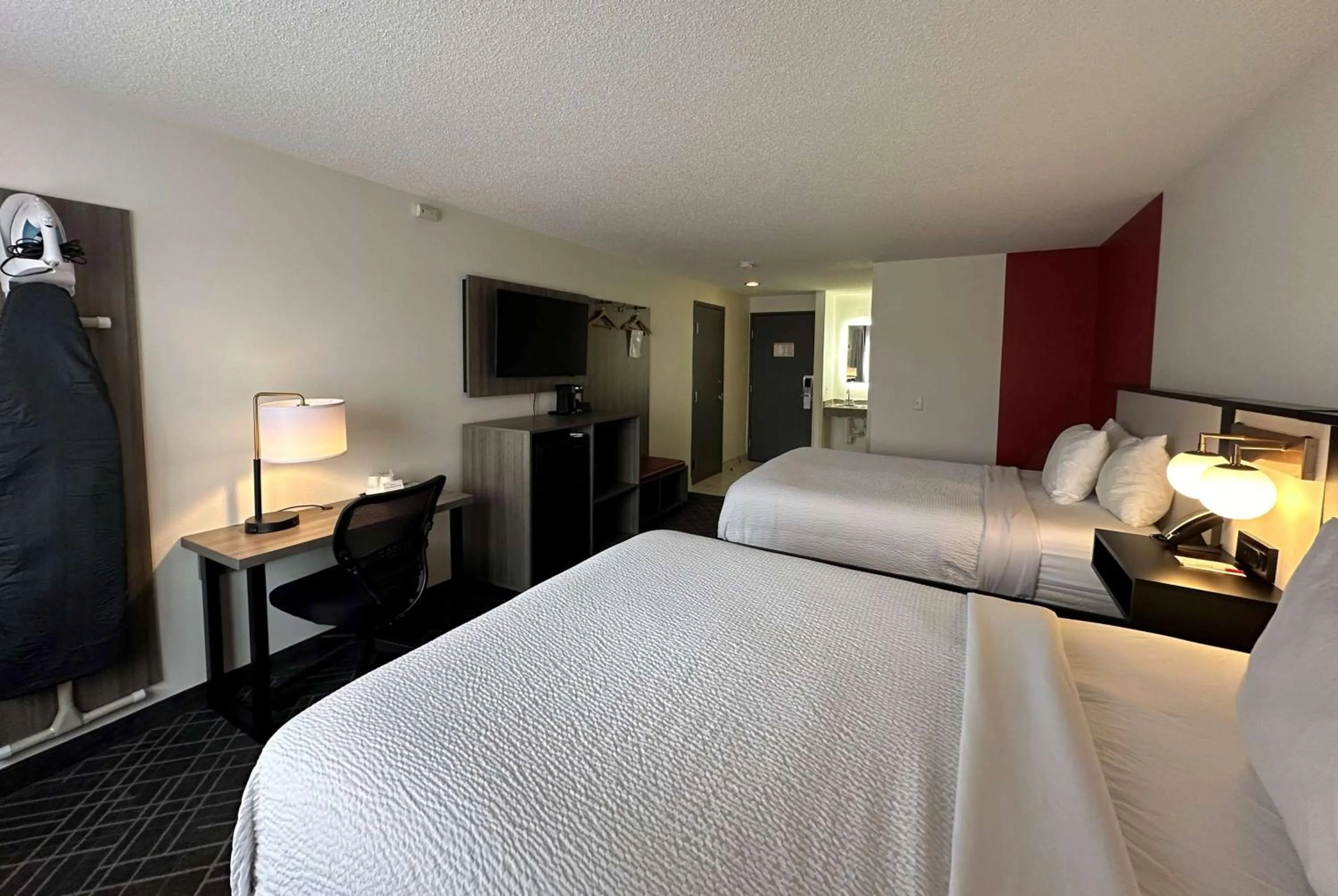 Queen Room with Two Queen Beds - Non-Smoking in Ramada by Wyndham Waupaca