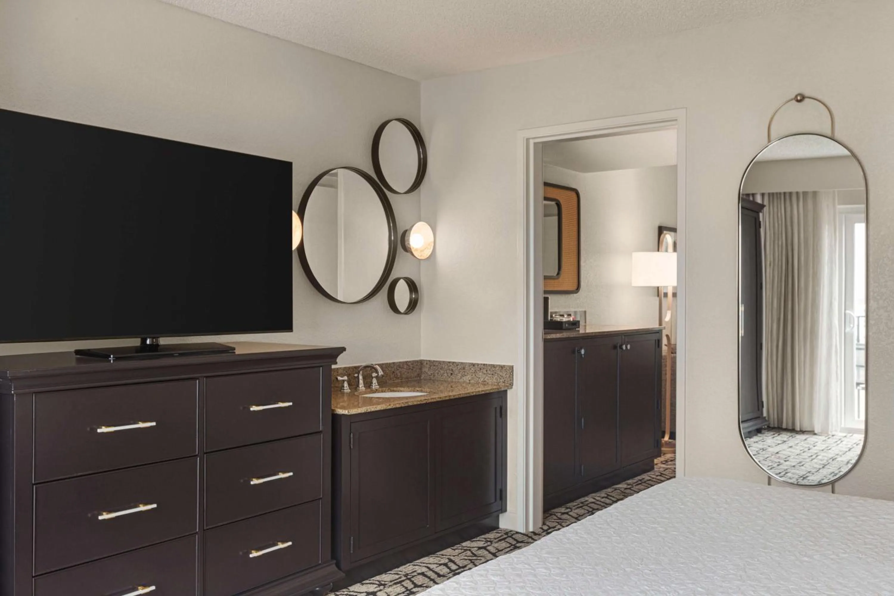 Two Room King Suite with Balcony in Embassy Suites by Hilton Fort Lauderdale 17th Street