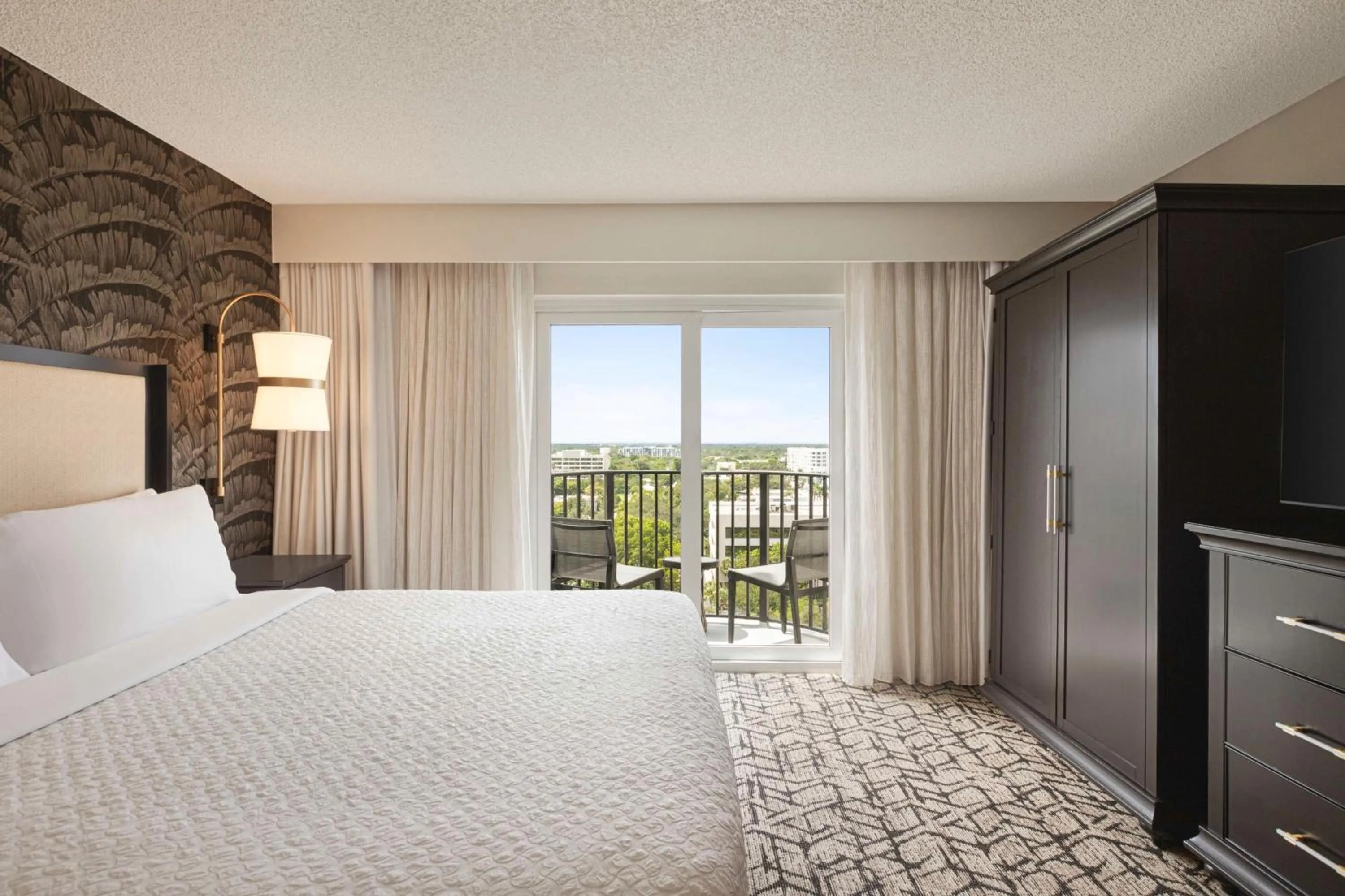 Two-Room Premium King Suite with Shower/Tub in Embassy Suites by Hilton Fort Lauderdale 17th Street