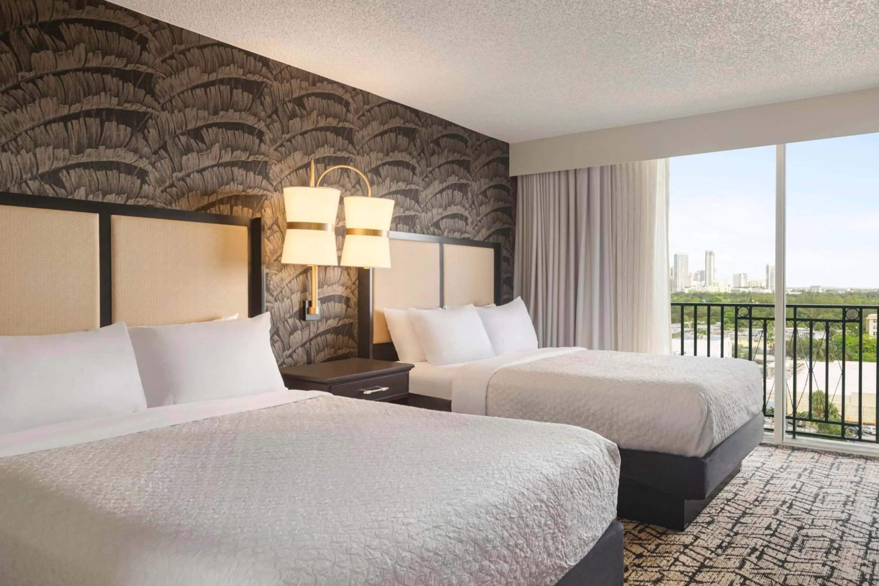 Premium Queen Suite with Two Queen Beds - Non-Smoking in Embassy Suites by Hilton Fort Lauderdale 17th Street