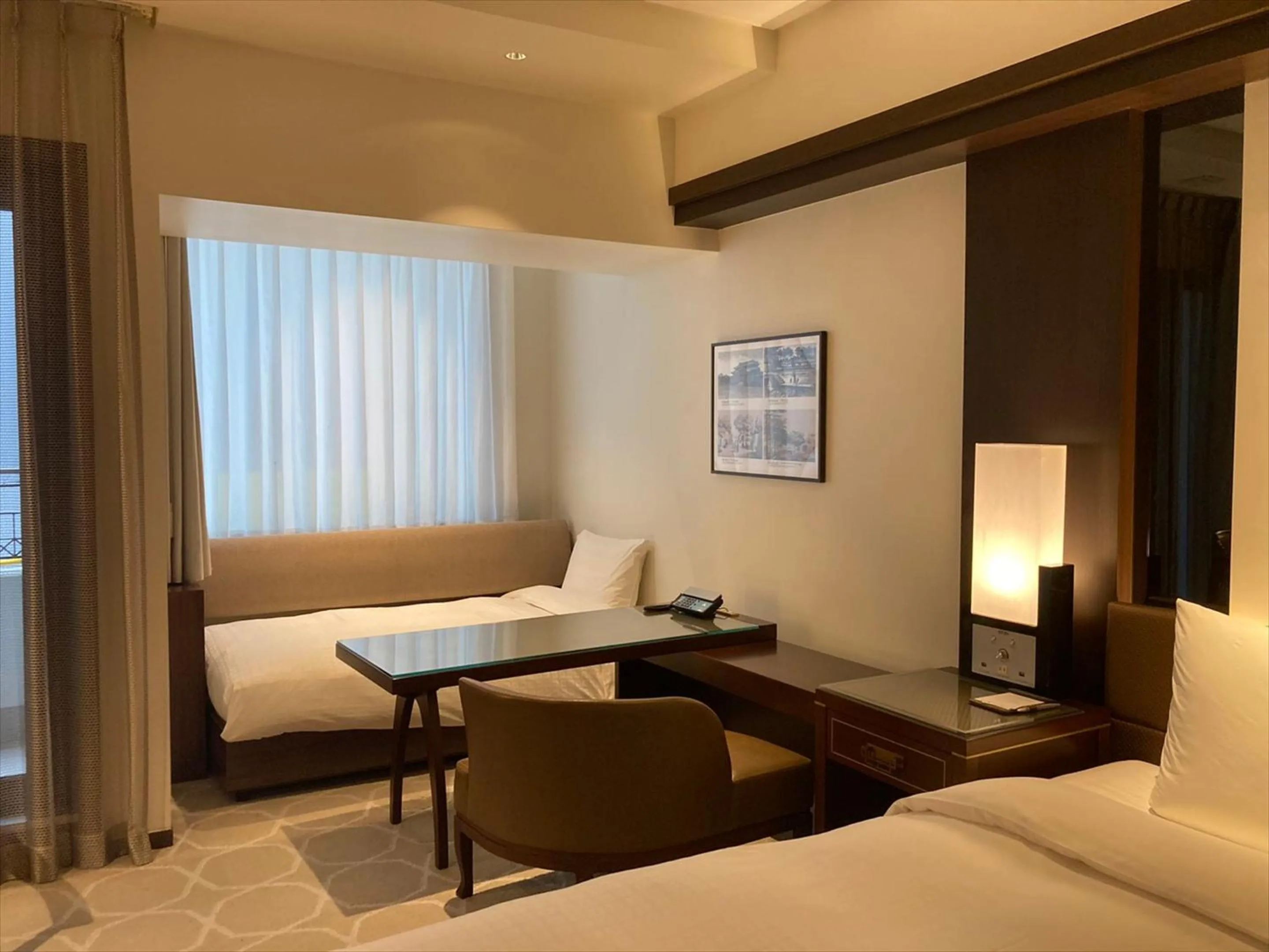 Premiere Corner Twin Room in Okinawa EXES Naha