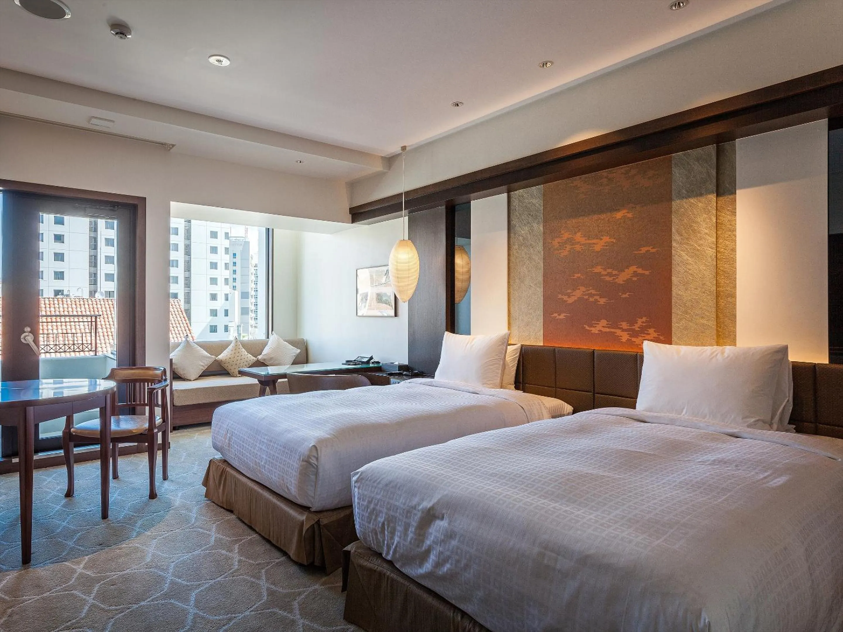 EXES Premiere Twin Room in Okinawa EXES Naha