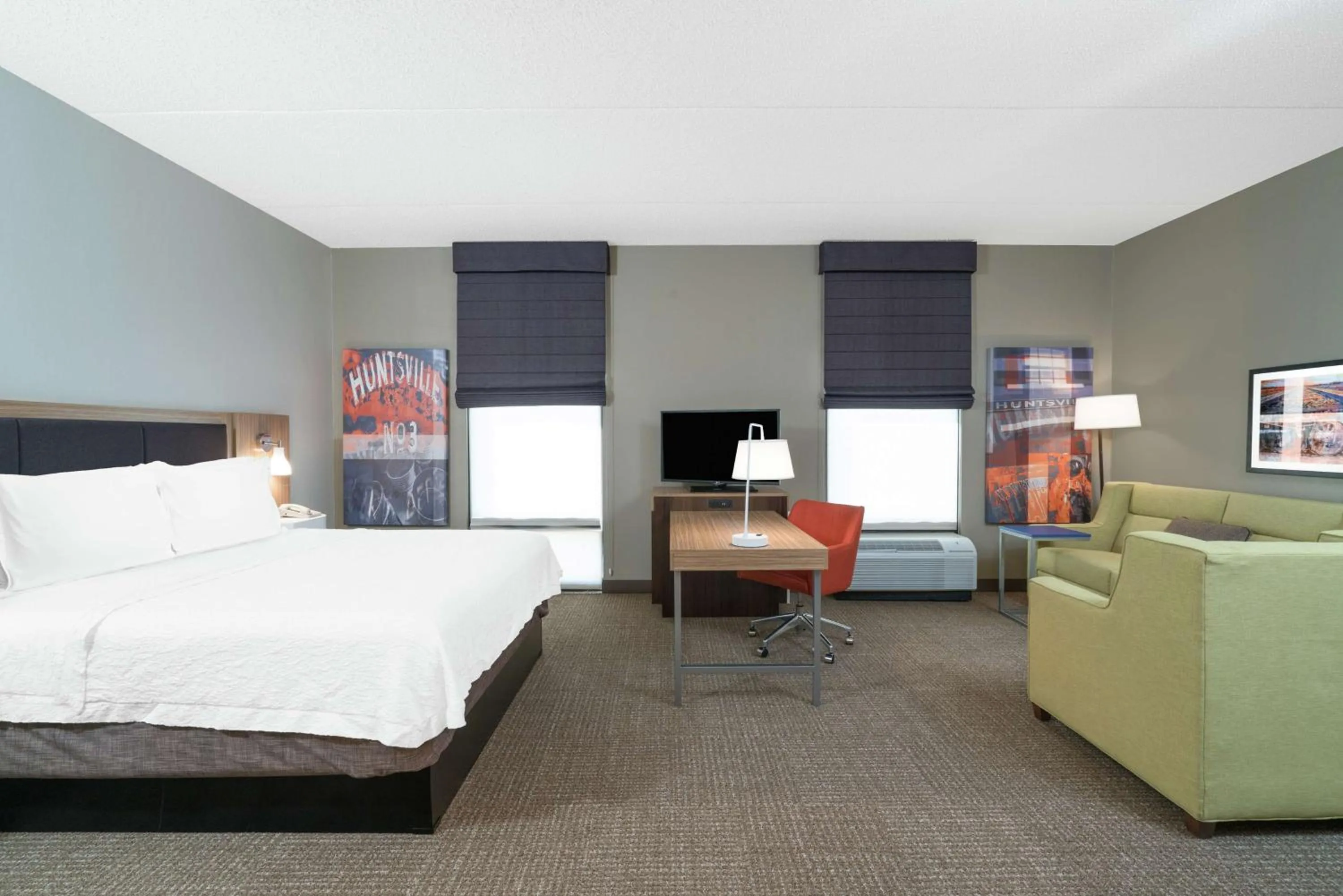 King Studio Suite - Non-Smoking in Hampton Inn Huntsville-Madison