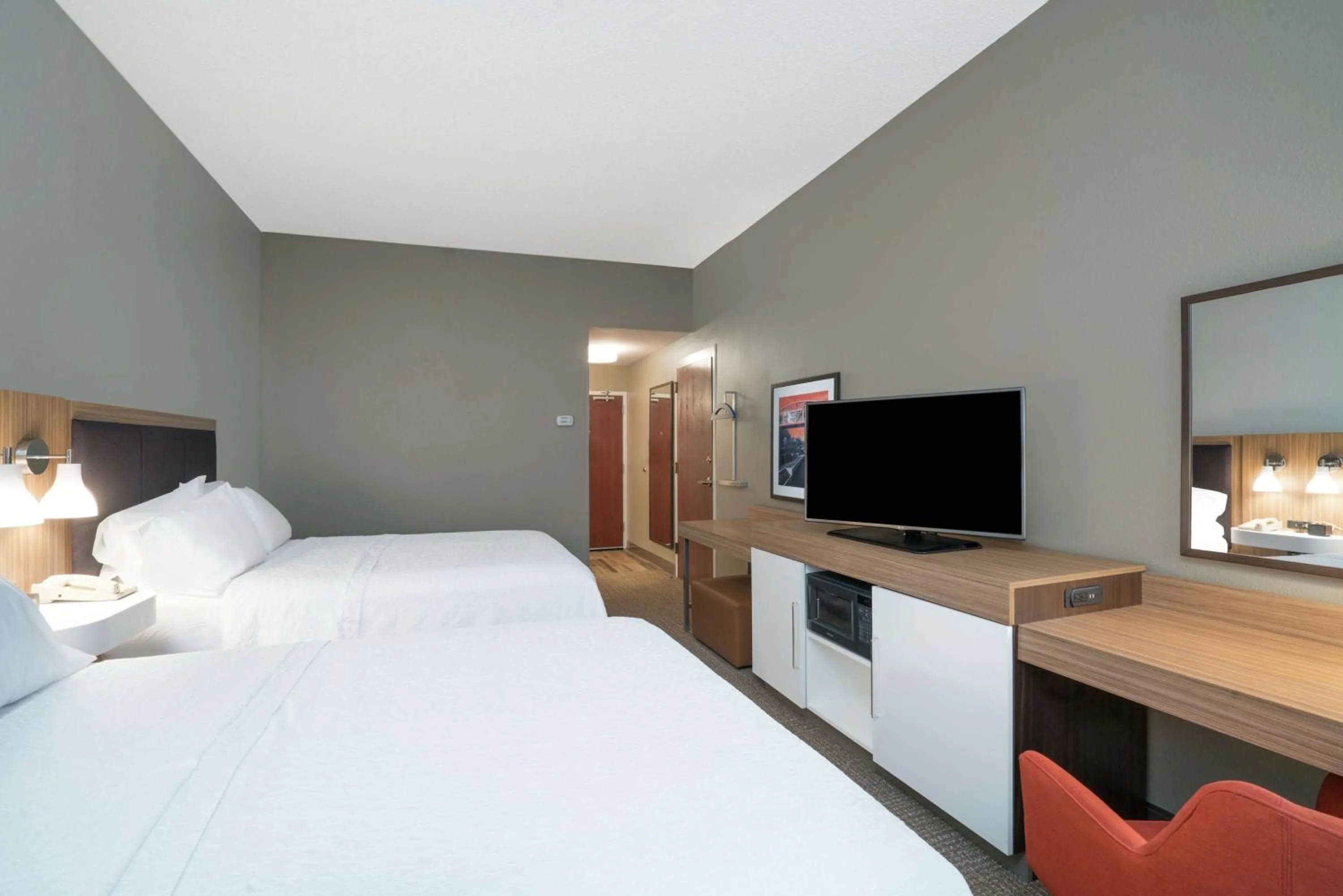 Room with Two Queen Beds - Non-Smoking in Hampton Inn Huntsville-Madison