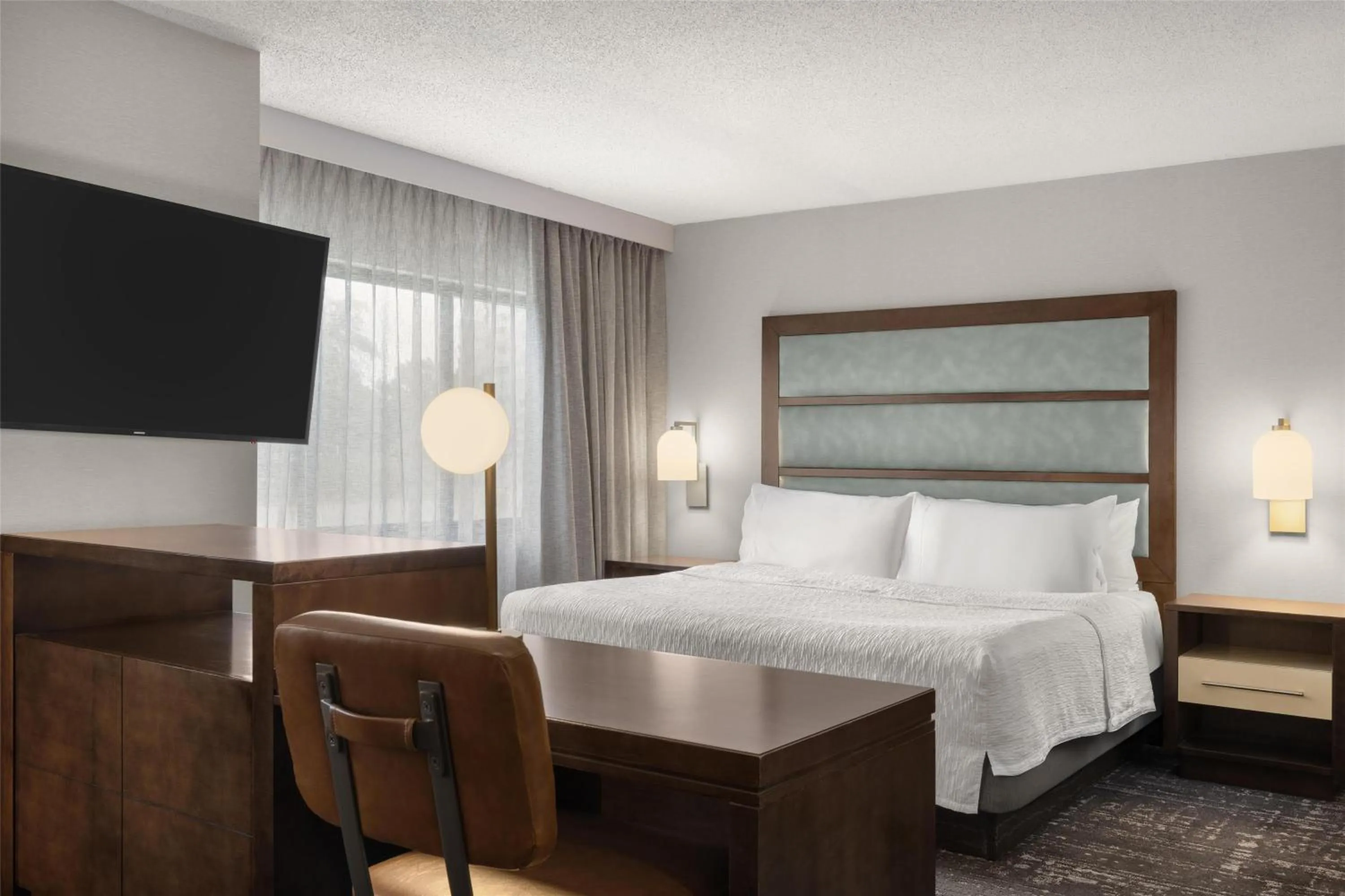 King Suite with Balcony - Non-Smoking in Homewood Suites by Hilton Indianapolis Carmel