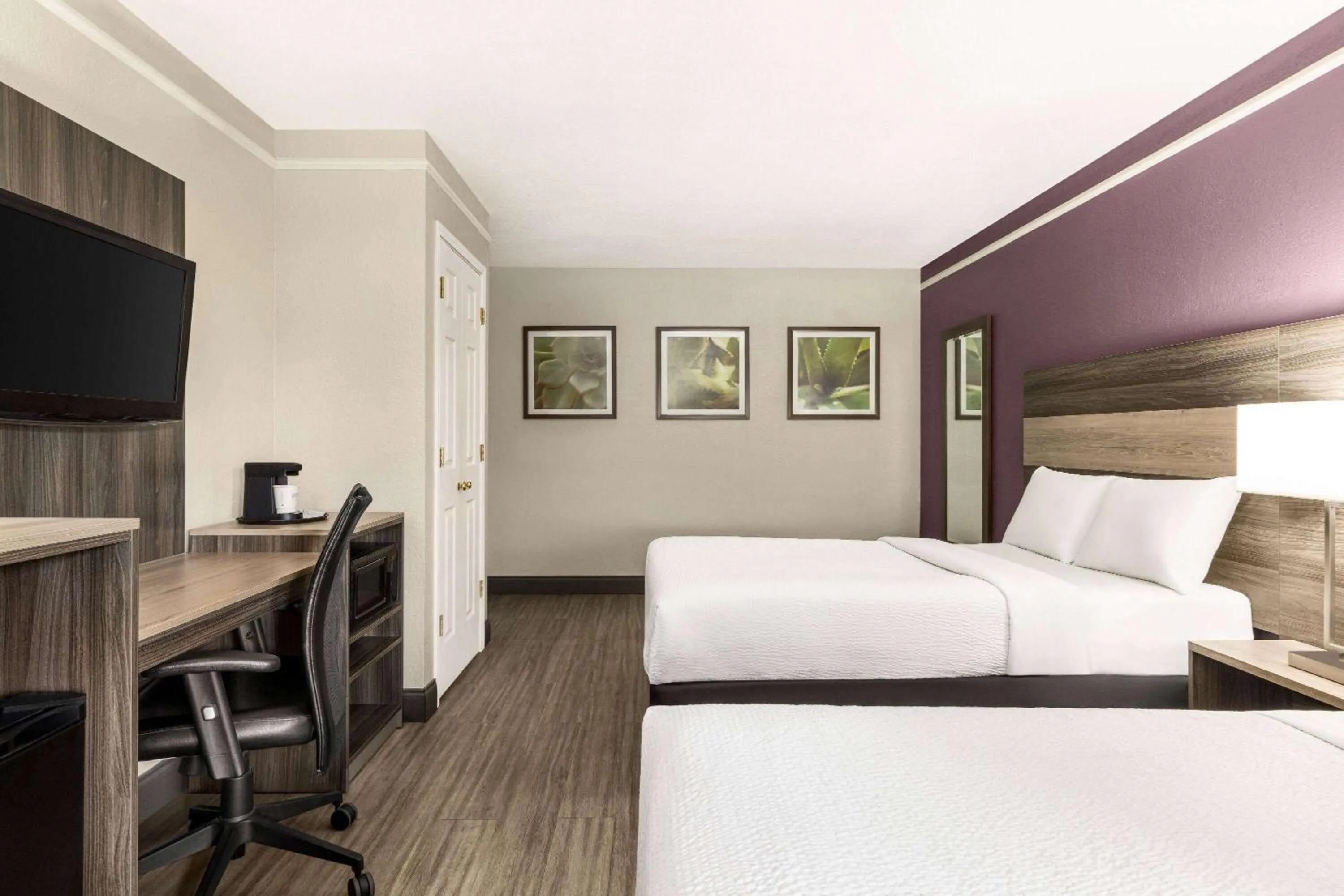 Room with Two Double Beds in La Quinta Inn by Wyndham San Antonio Lackland
