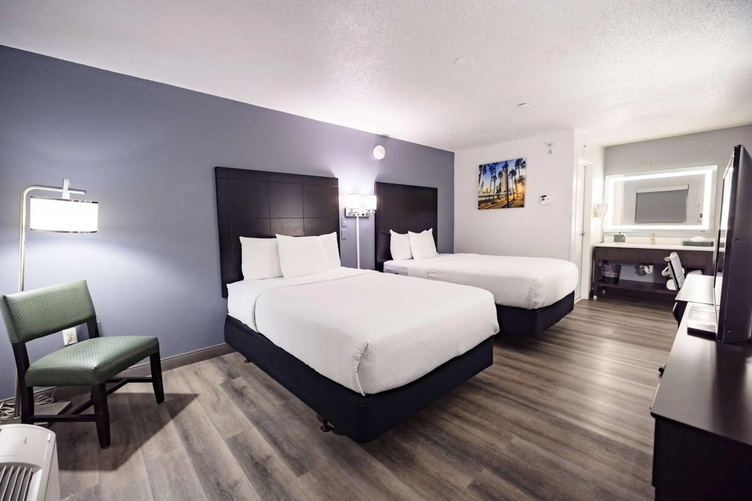 Deluxe Double Room with Two Double Beds - Non-Smoking in La Quinta Inn by Wyndham Tampa Near Busch Gardens