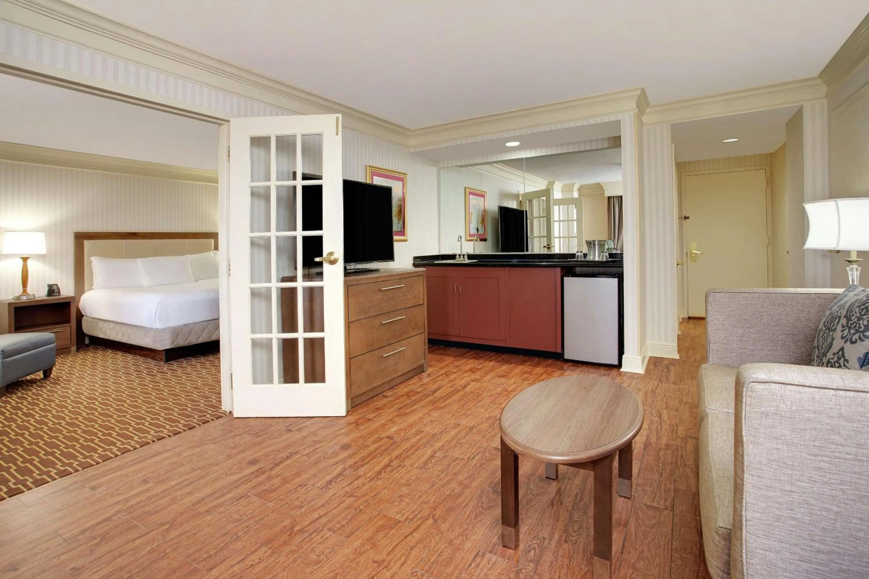 One-Bedroom King Suite in Hilton Jackson