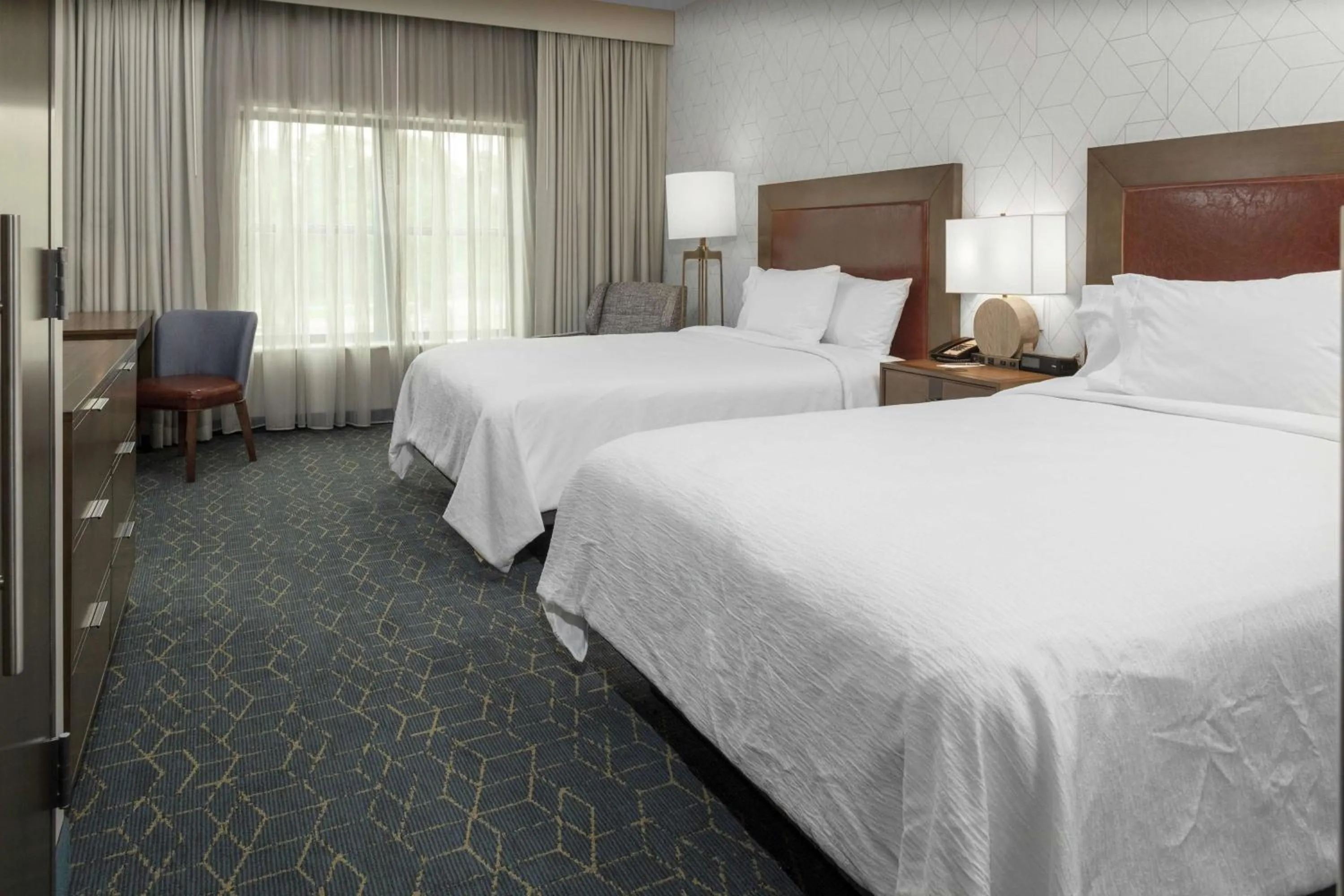 Two-Room Suite with Two Queen Beds in Embassy Suites By Hilton Grand Rapids Downtown