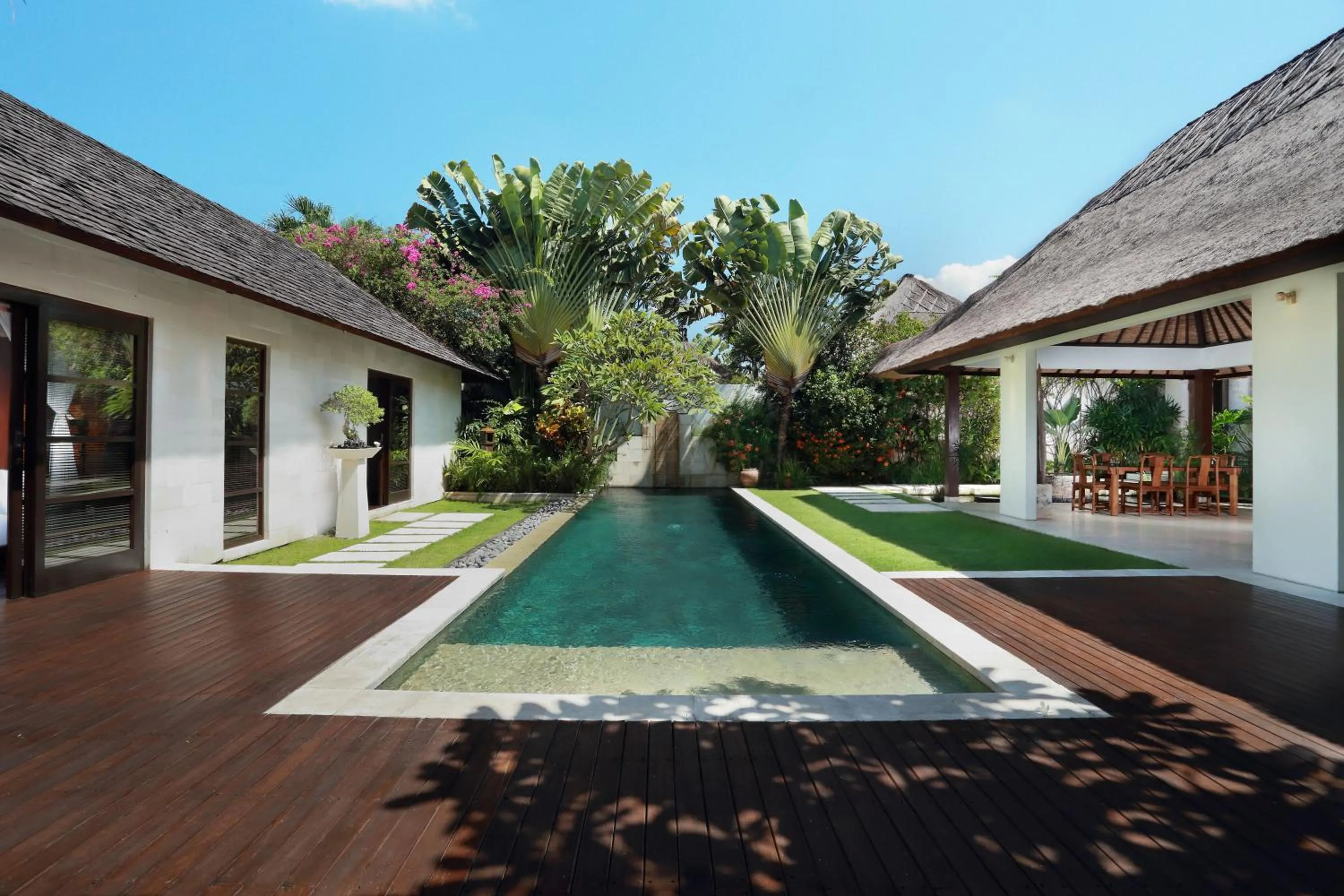 Royal Two-Bedroom Pool Villa with Free Return Airport Transfer in Villa Bali Asri