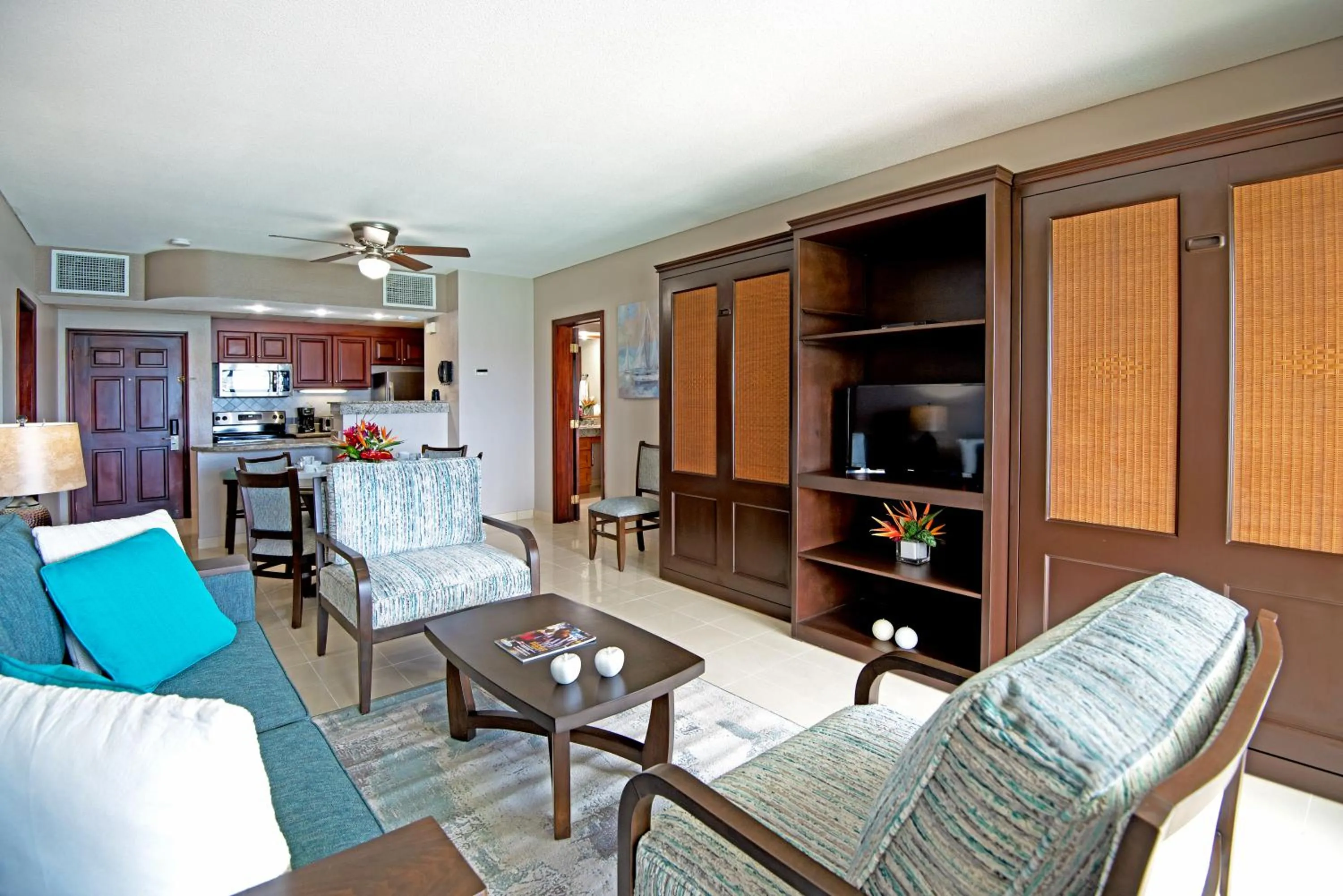 One-Bedroom Suite with Sea View with Fully Equipped Kitchen, Oceanfront in The Villas at Simpson Bay Resort