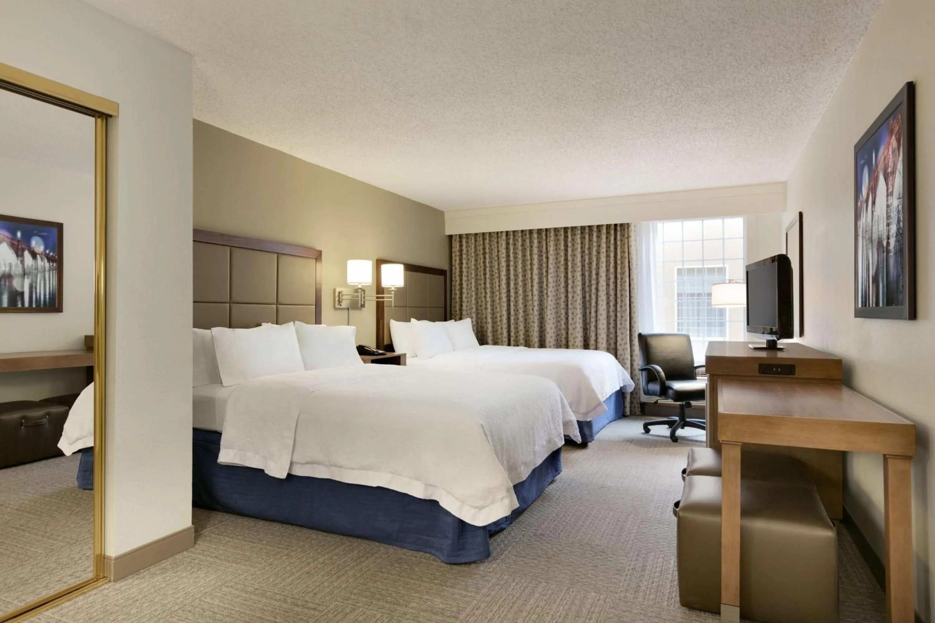 Room with Two Queen Beds - Non-Smoking in Hampton Inn & Suites Hershey