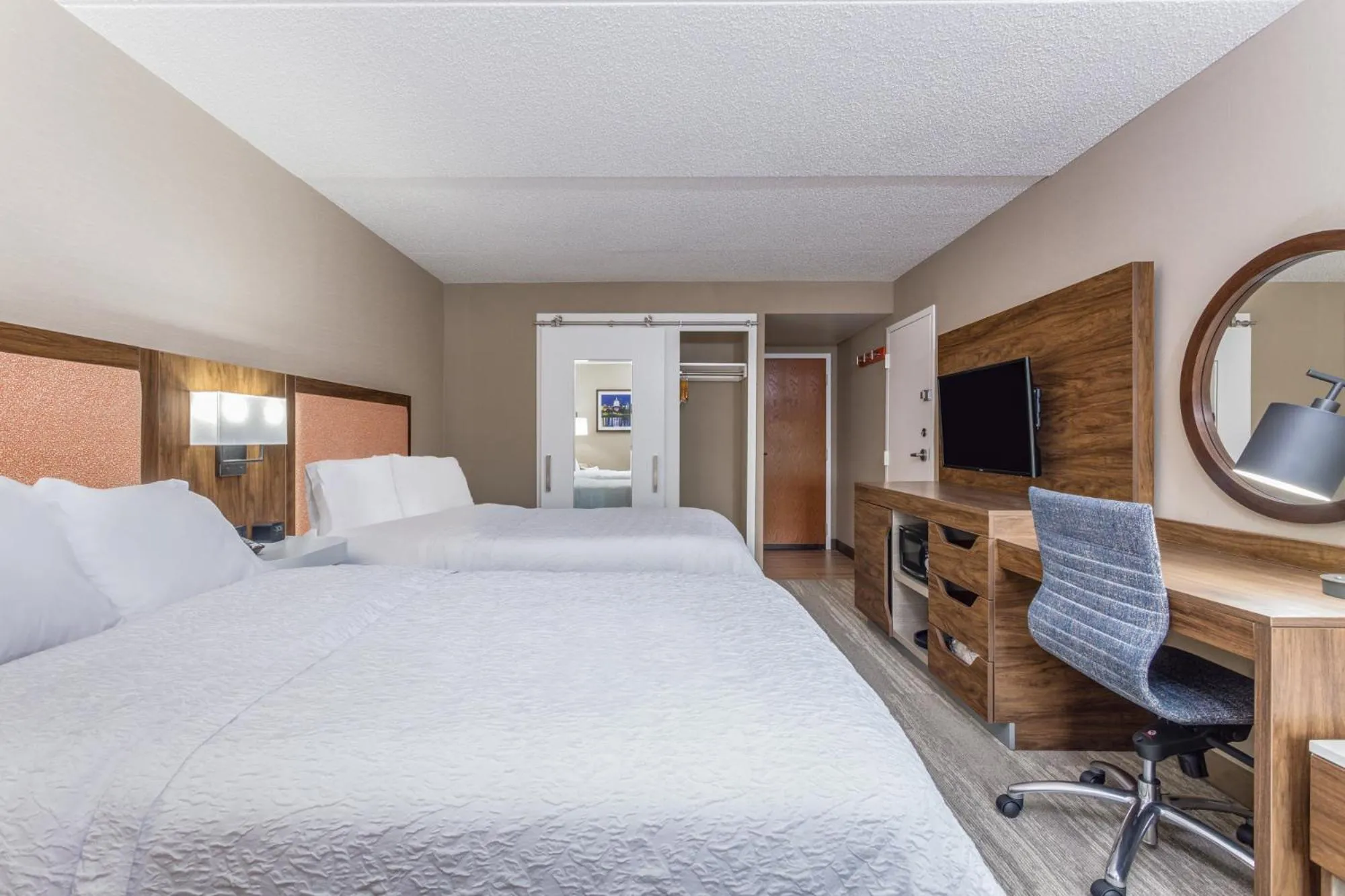 Double Room with Two Double Beds - Non-Smoking in Hampton Inn Harrisburg-East/Hershey