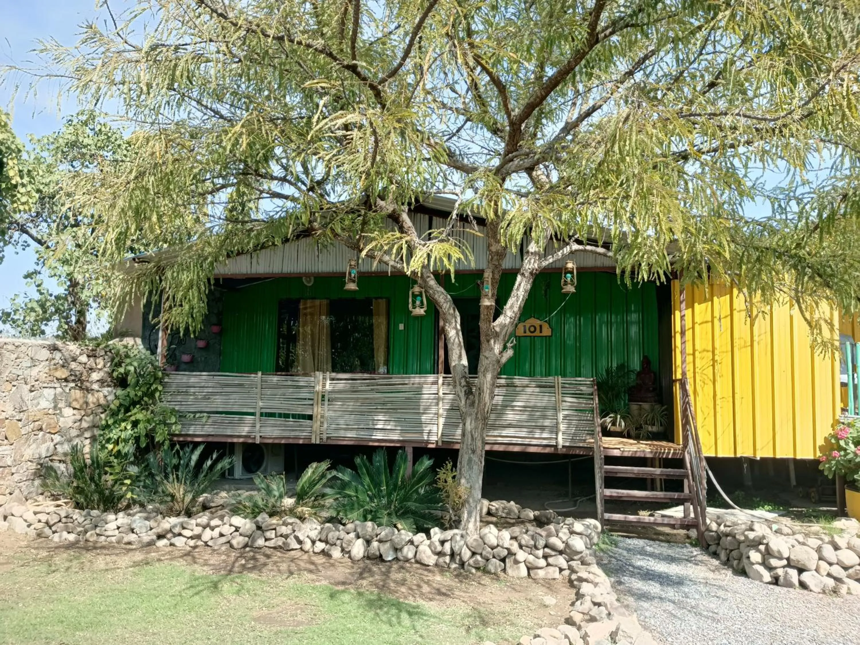 Family Suite with Balcony in Namaste India