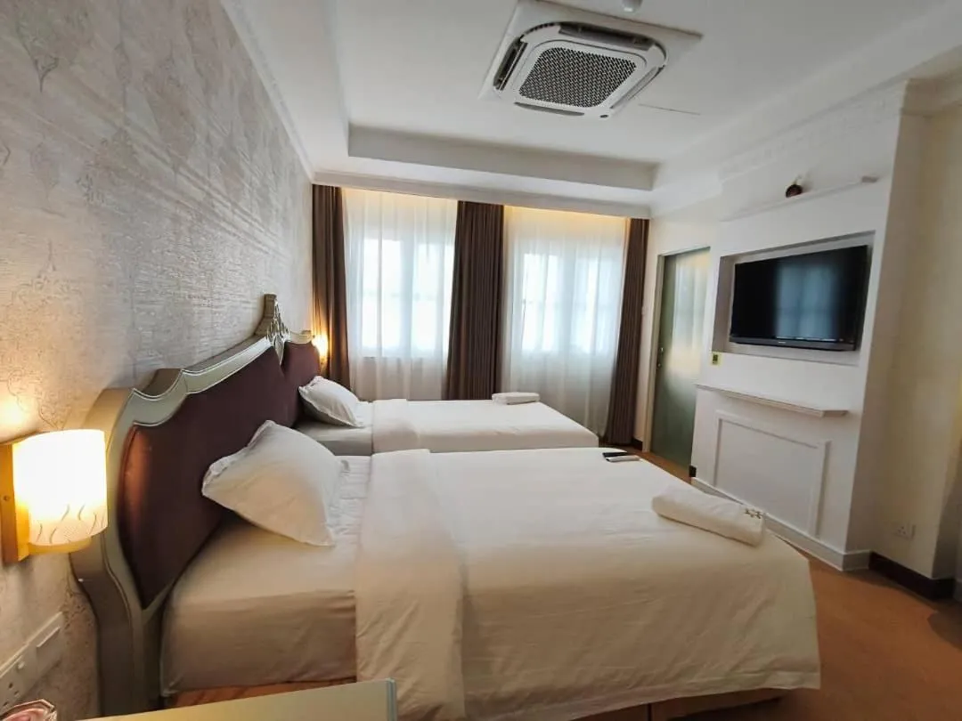 Twin Room with City View in RC Hotel Melaka