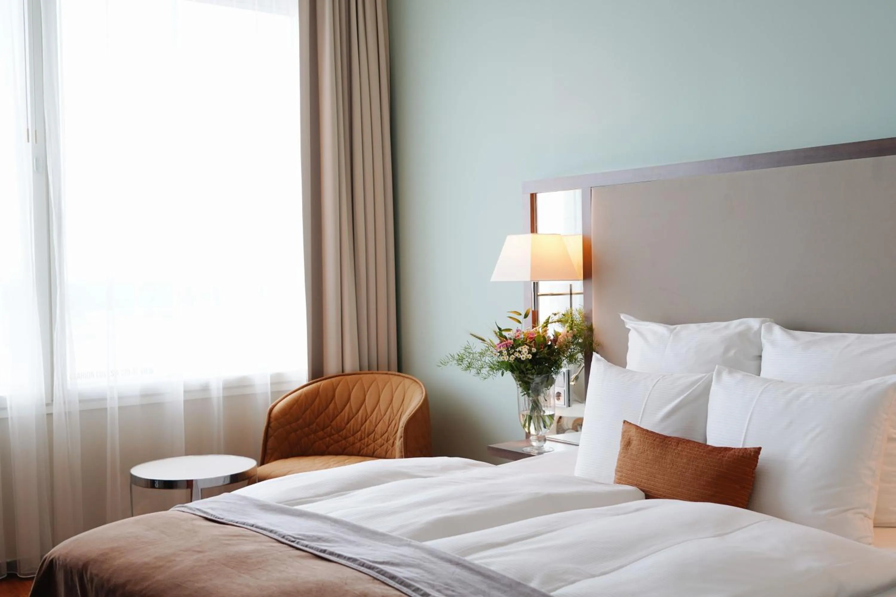 Standard Twin Room in Clarion Hotel Arlanda Airport Terminal