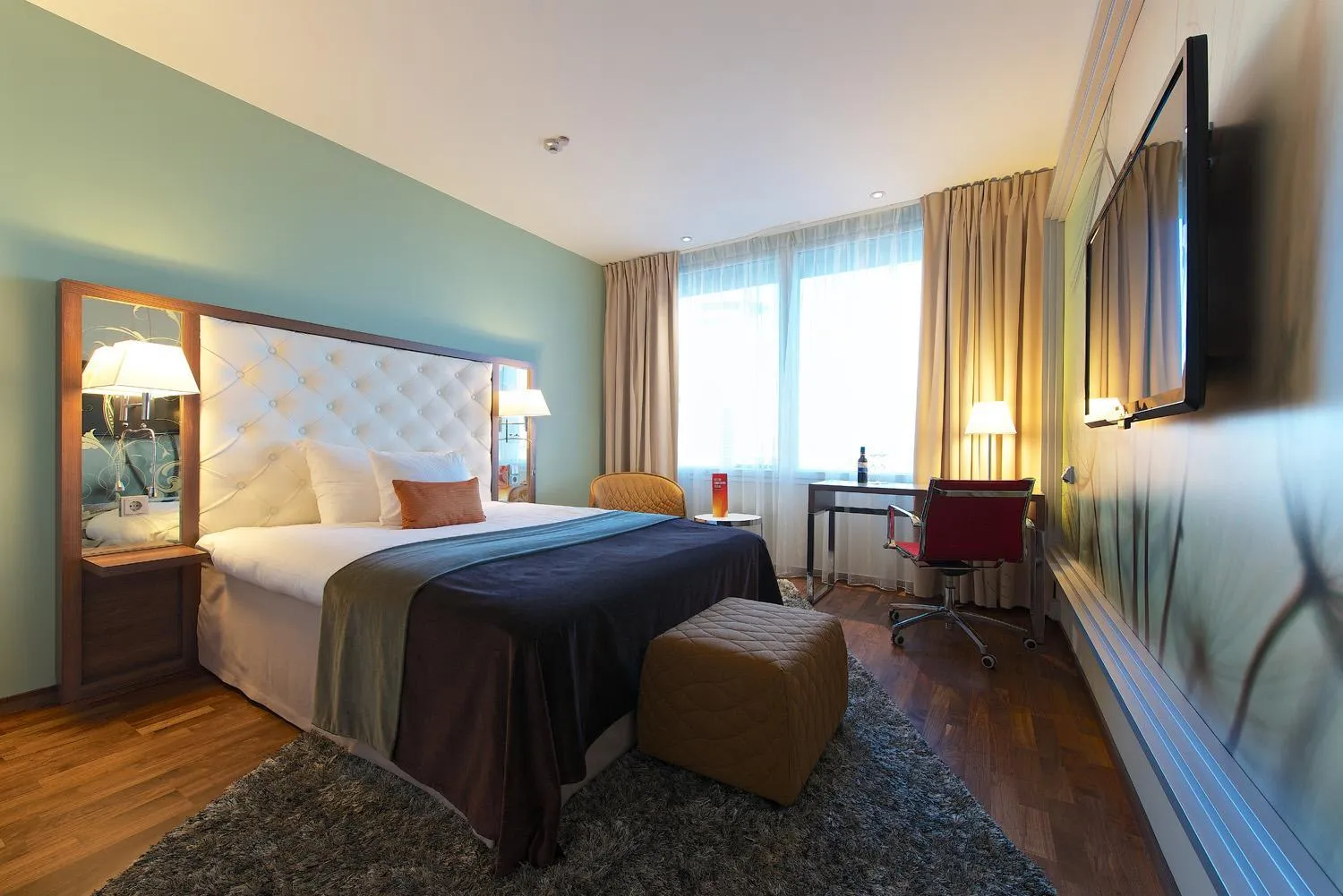 Standard Double Room in Clarion Hotel Arlanda Airport Terminal