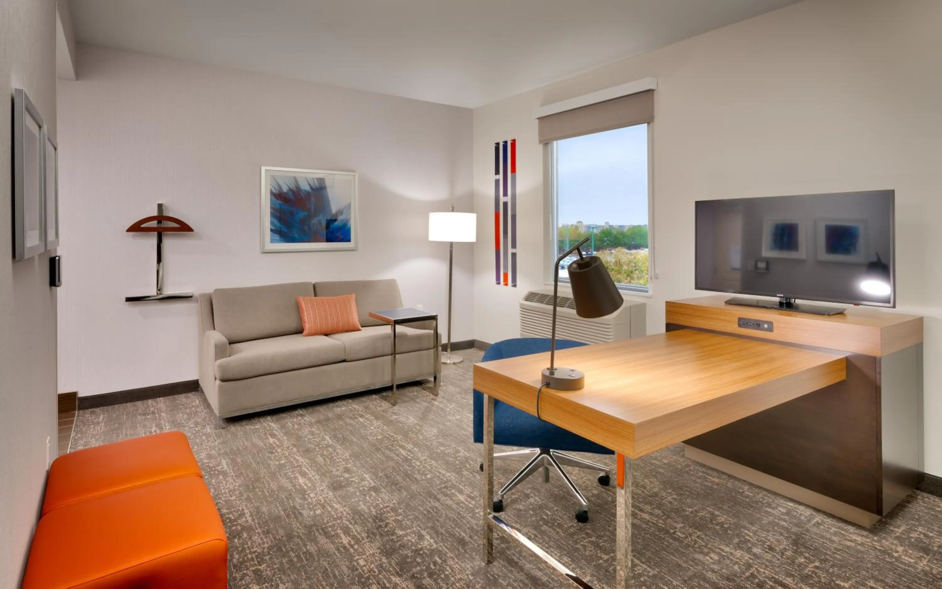 Two Queen Studio Suite - Mobility Accessible in Hampton Inn & Suites Anaheim Resort Convention Center