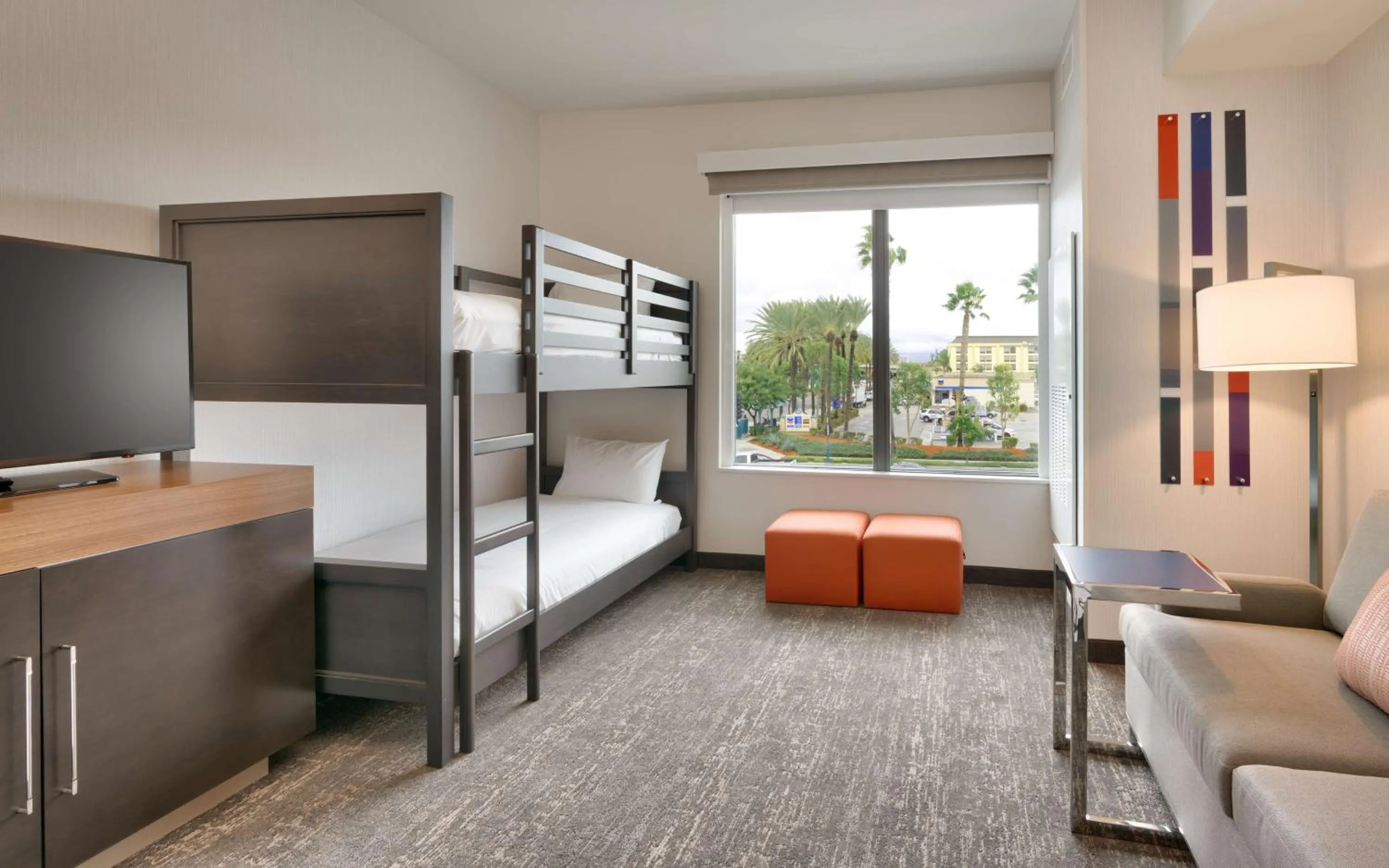 One-Bedroom Family Suite - Non-Smoking in Hampton Inn & Suites Anaheim Resort Convention Center