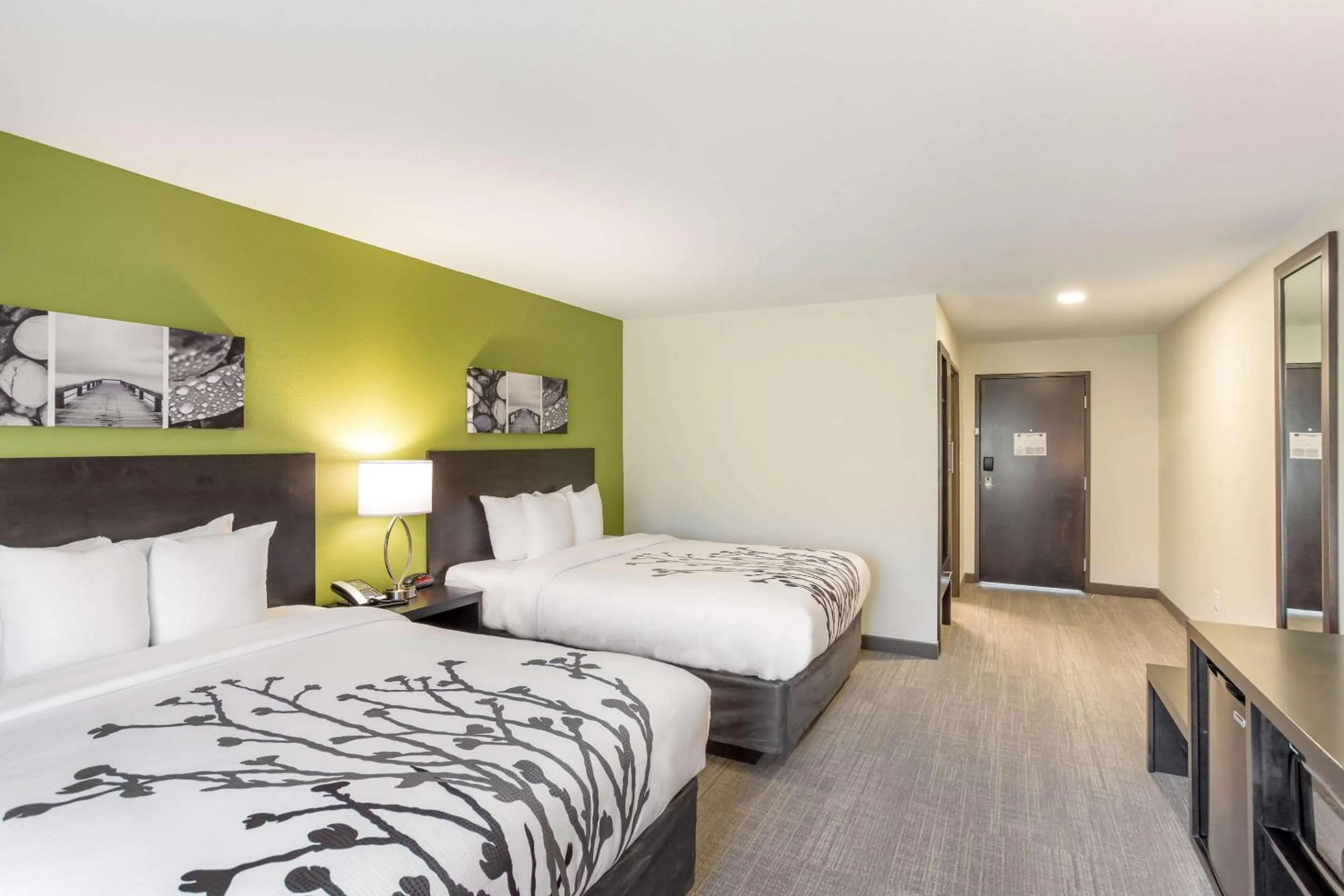 Queen Room with Two Queen Beds - Accessible/Non-Smoking  in Sleep Inn Logan Ohio-Hocking Hills