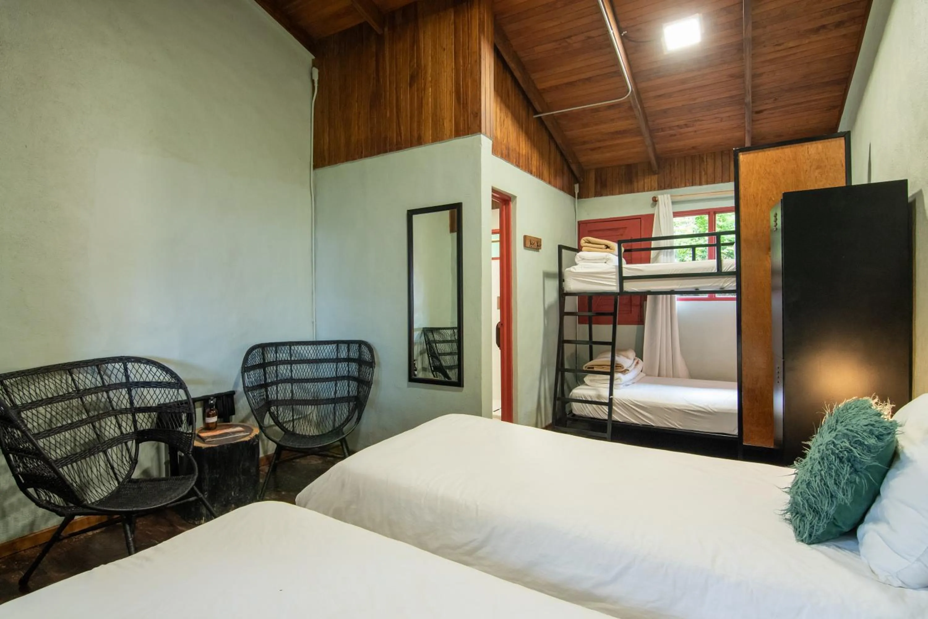 Quadruple Room in Selina Monteverde