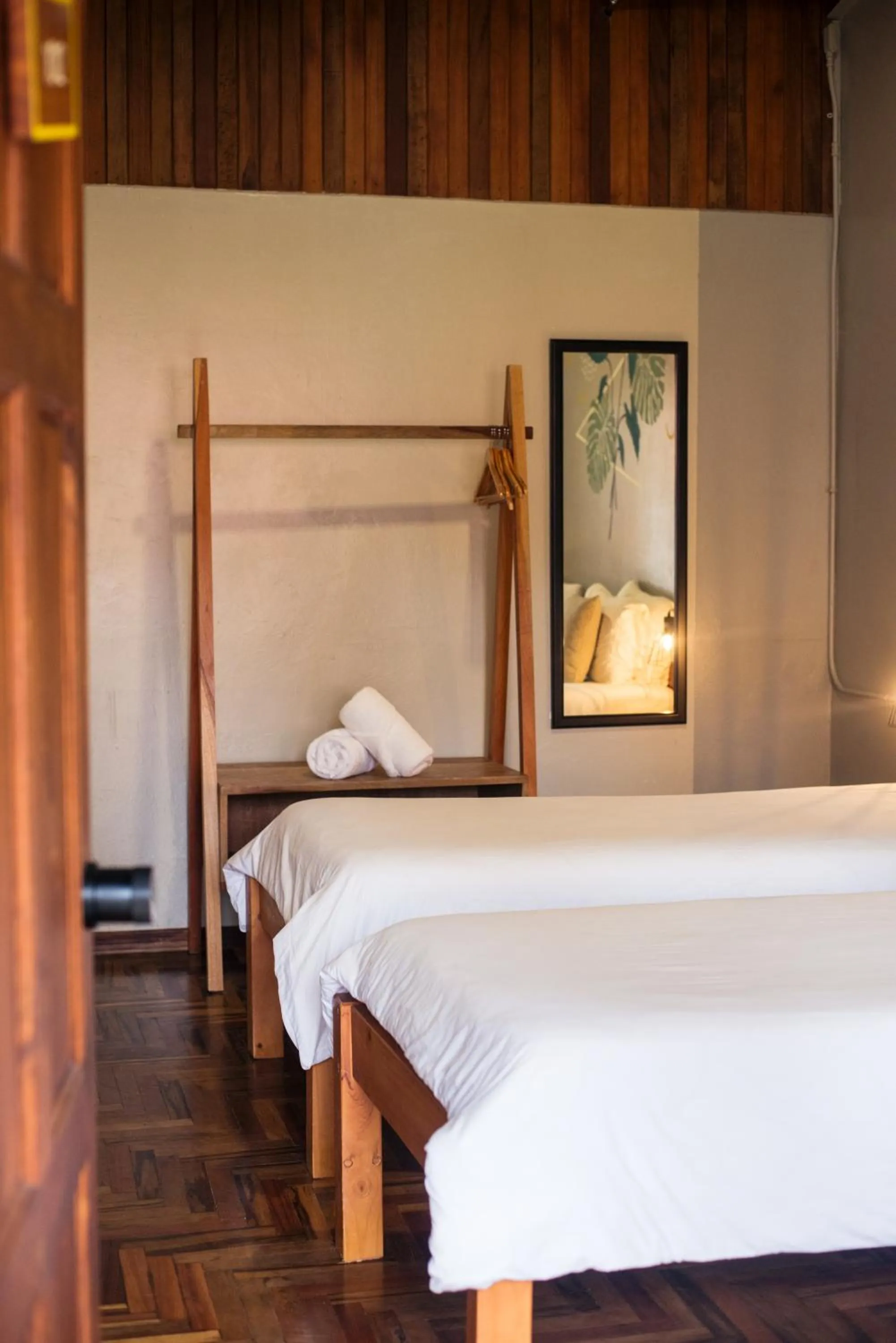 Small Twin Room Shared Bathroom in Selina Monteverde