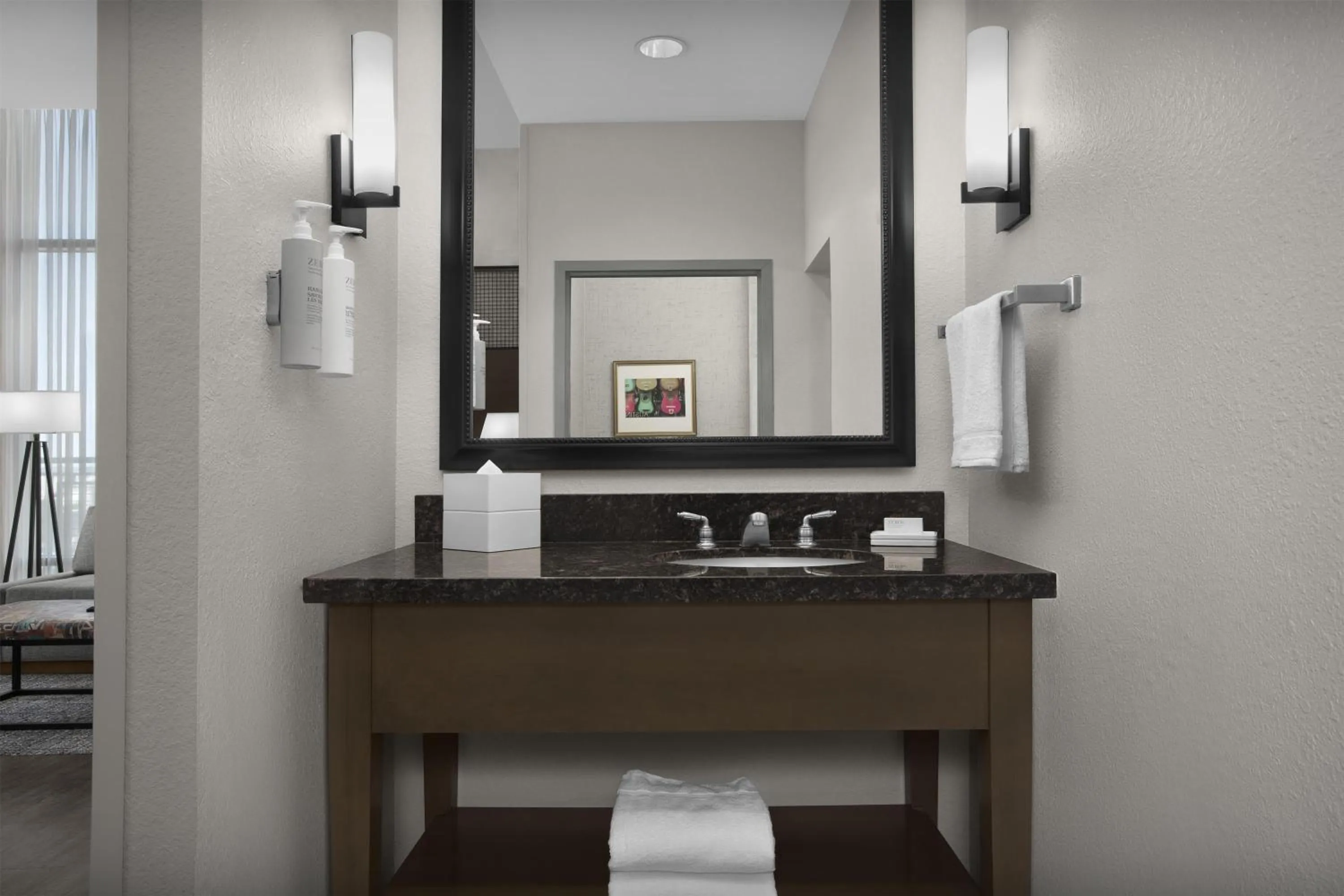 Queen Room with Two Queen Beds - Hearing Access/Non-Smoking in Hampton Inn and Suites Austin University Capitol