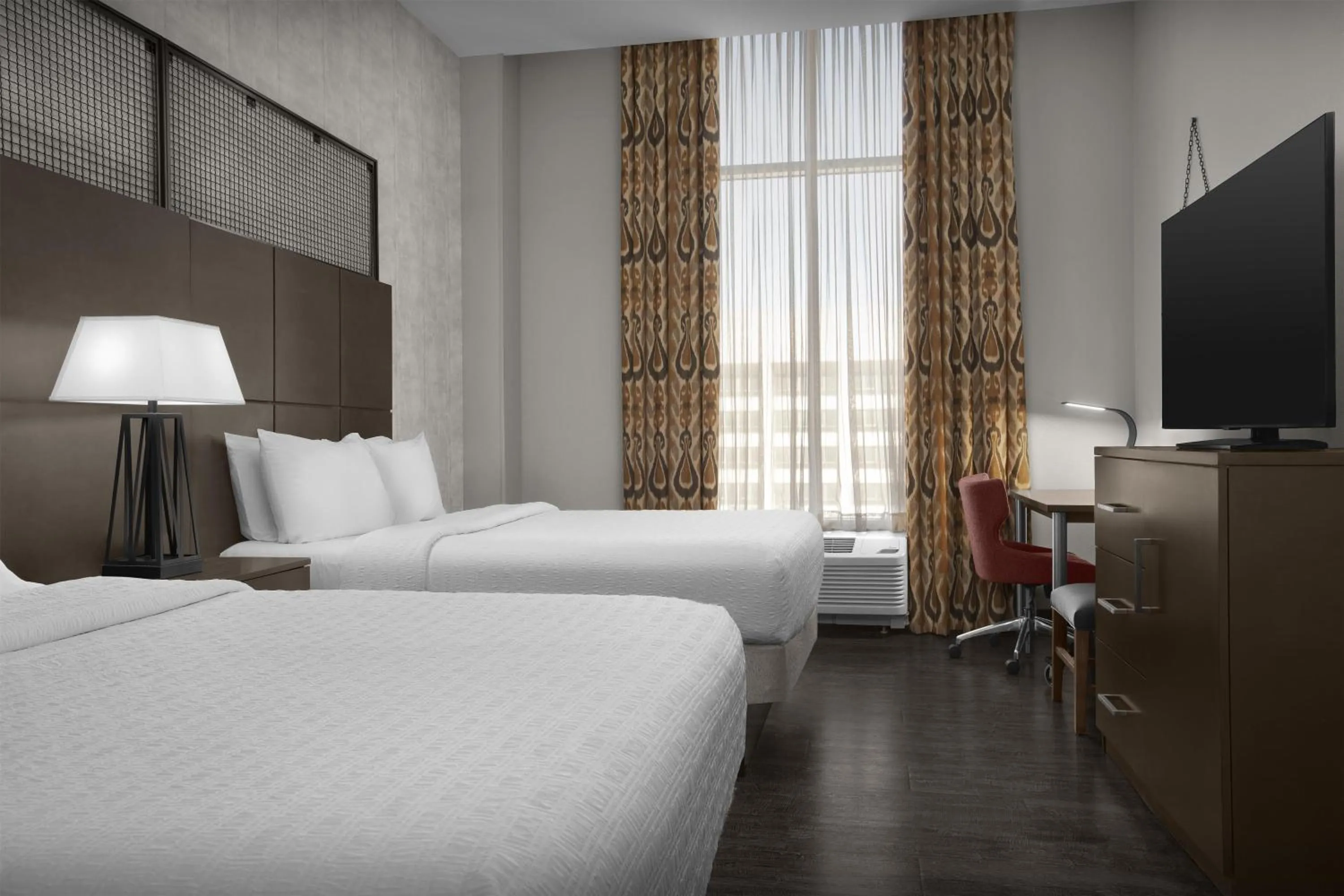 Room with Two Queen Beds - Non-Smoking in Hampton Inn and Suites Austin University Capitol