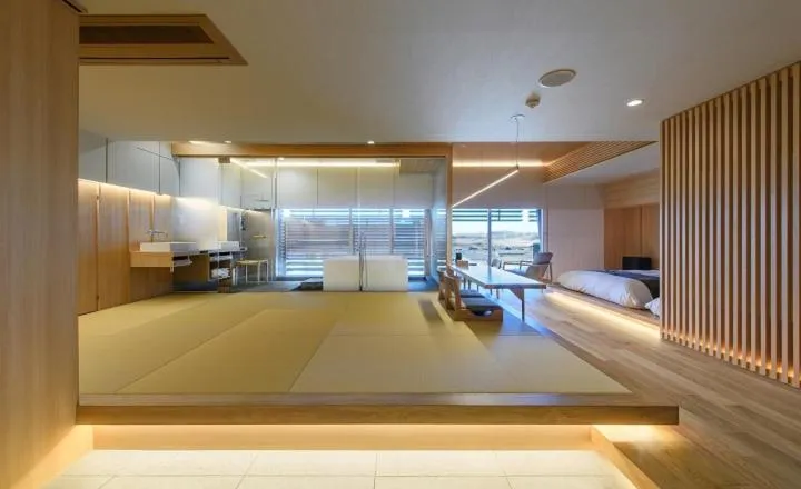 Sakura-tei SUITE Deluxe Japanese-Western Style Nonsmoking（60㎡） in Grandia Housen