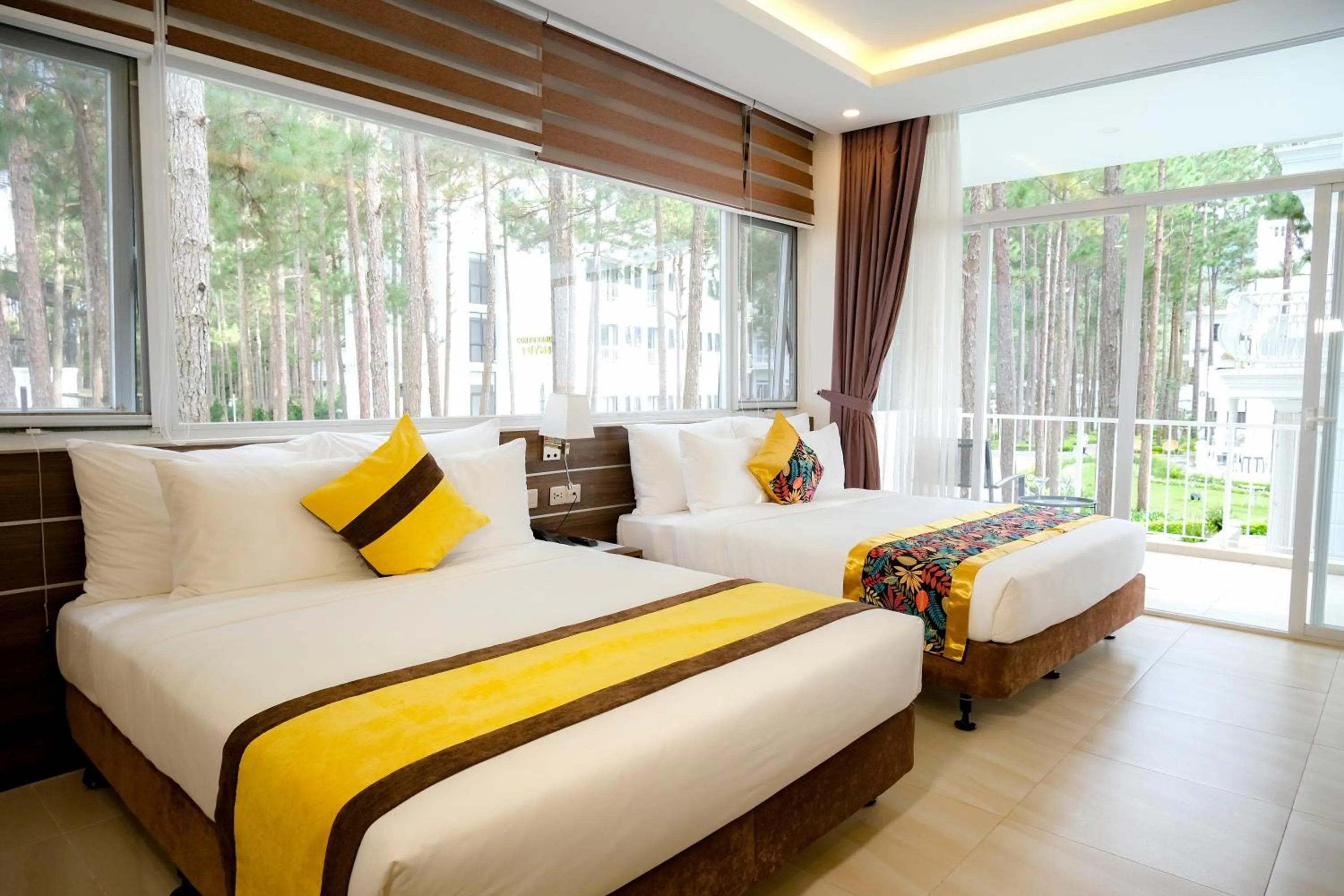 Quadruple Room with Garden View in CEREJA Hotel & Resort Dalat