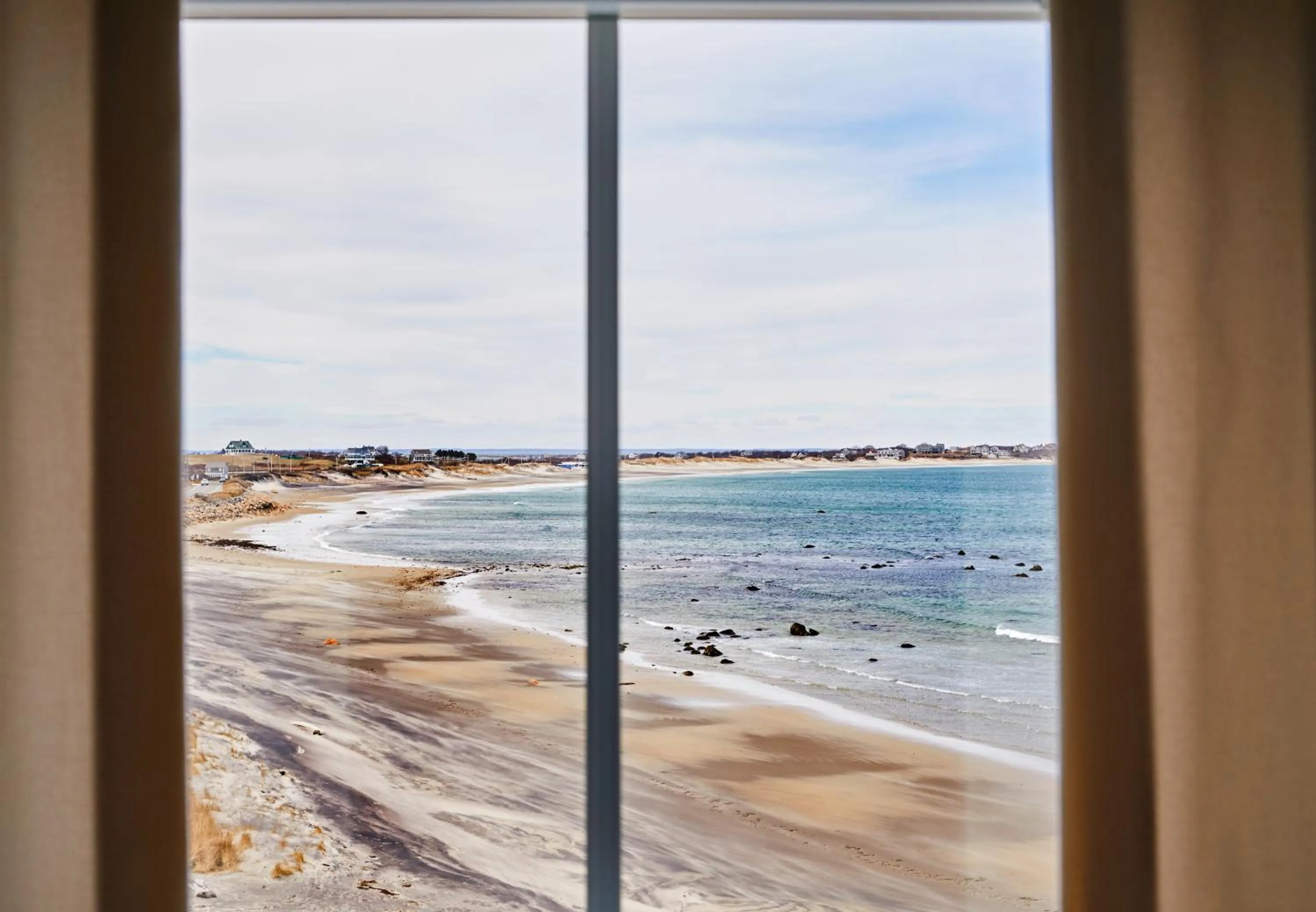 King Room with Sea View - single occupancy in Block Island Beach House