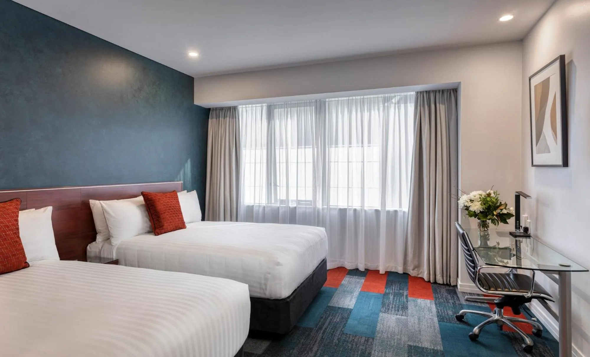Superior Room with Two Double Beds in Rydges Auckland