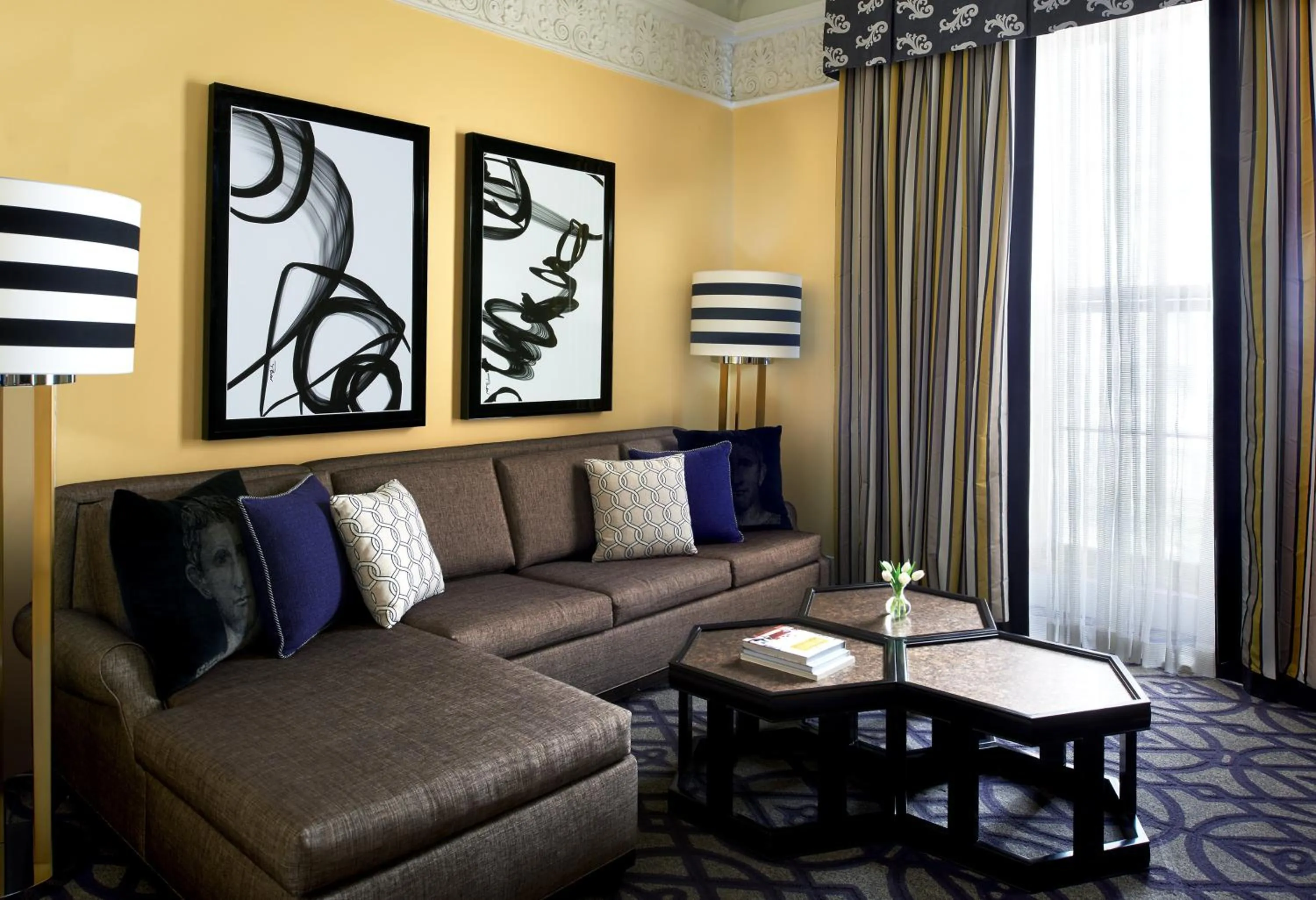 Robert Mills King Suite in Kimpton Hotel Monaco Washington DC by IHG