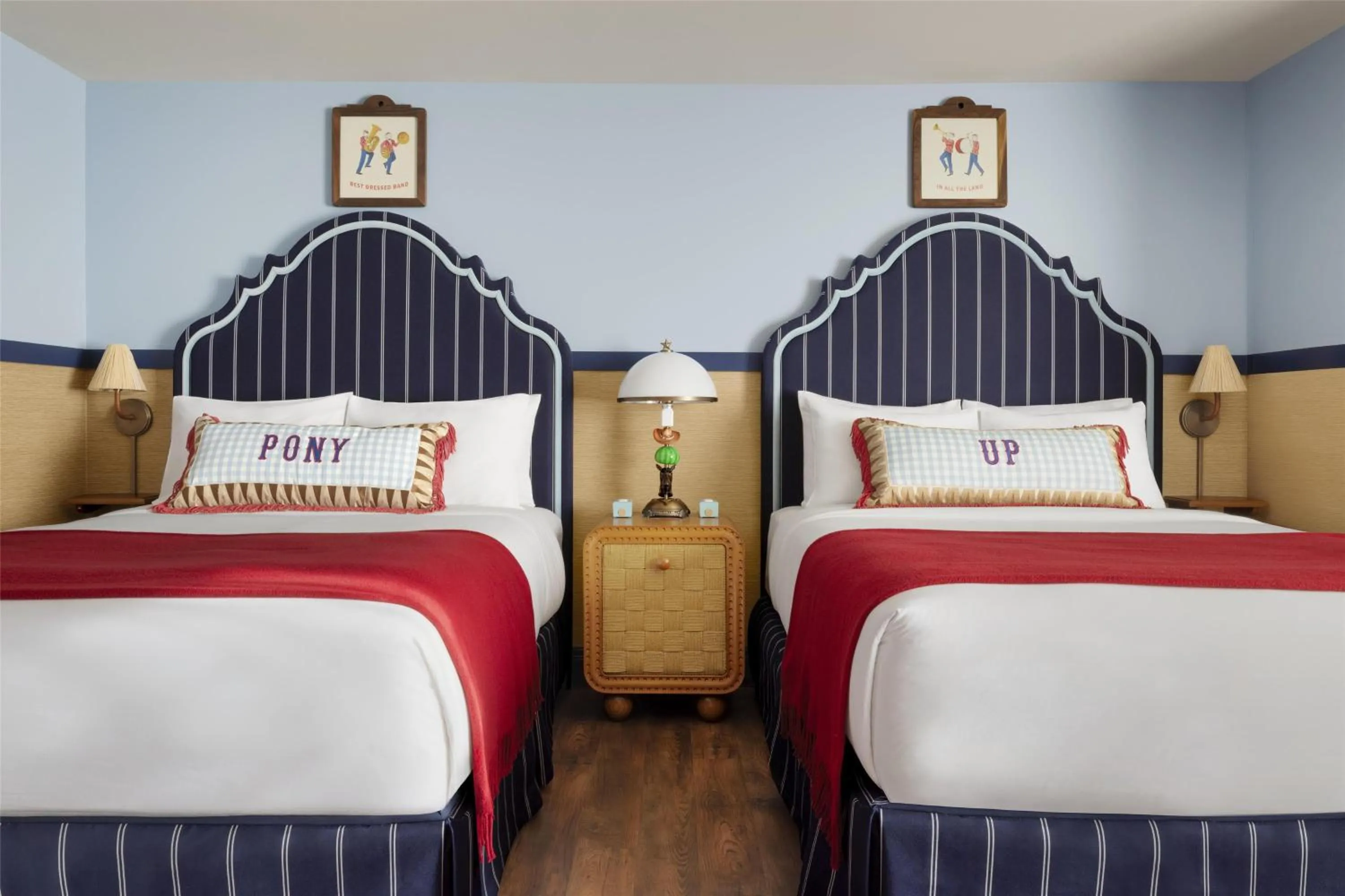 Graduate Queen Room with Two Queen Beds and Balcony - Hearing Accessible in Graduate by Hilton Dallas