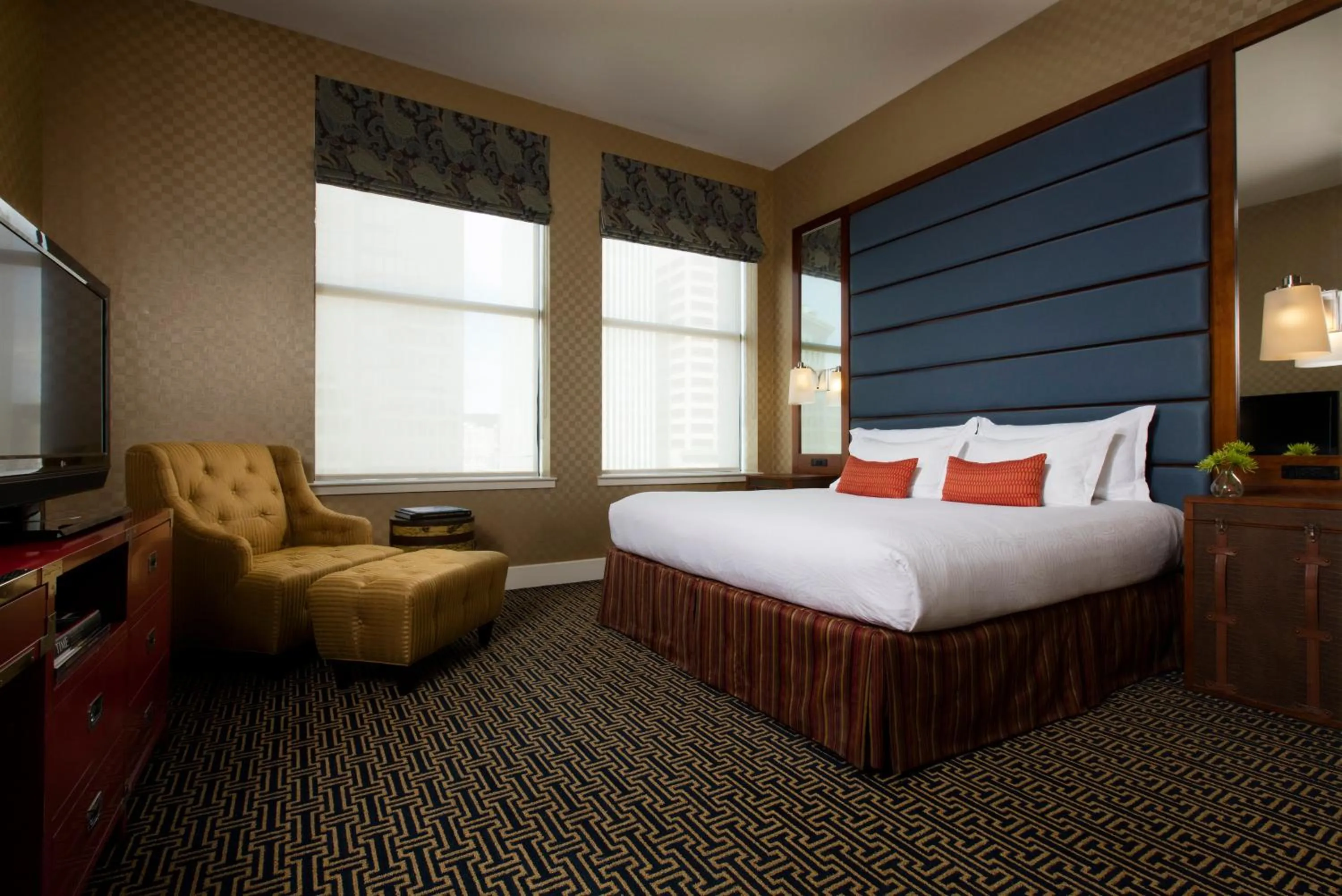 King Room with City View in Kimpton Hotel Monaco Baltimore Inner Harbor by IHG
