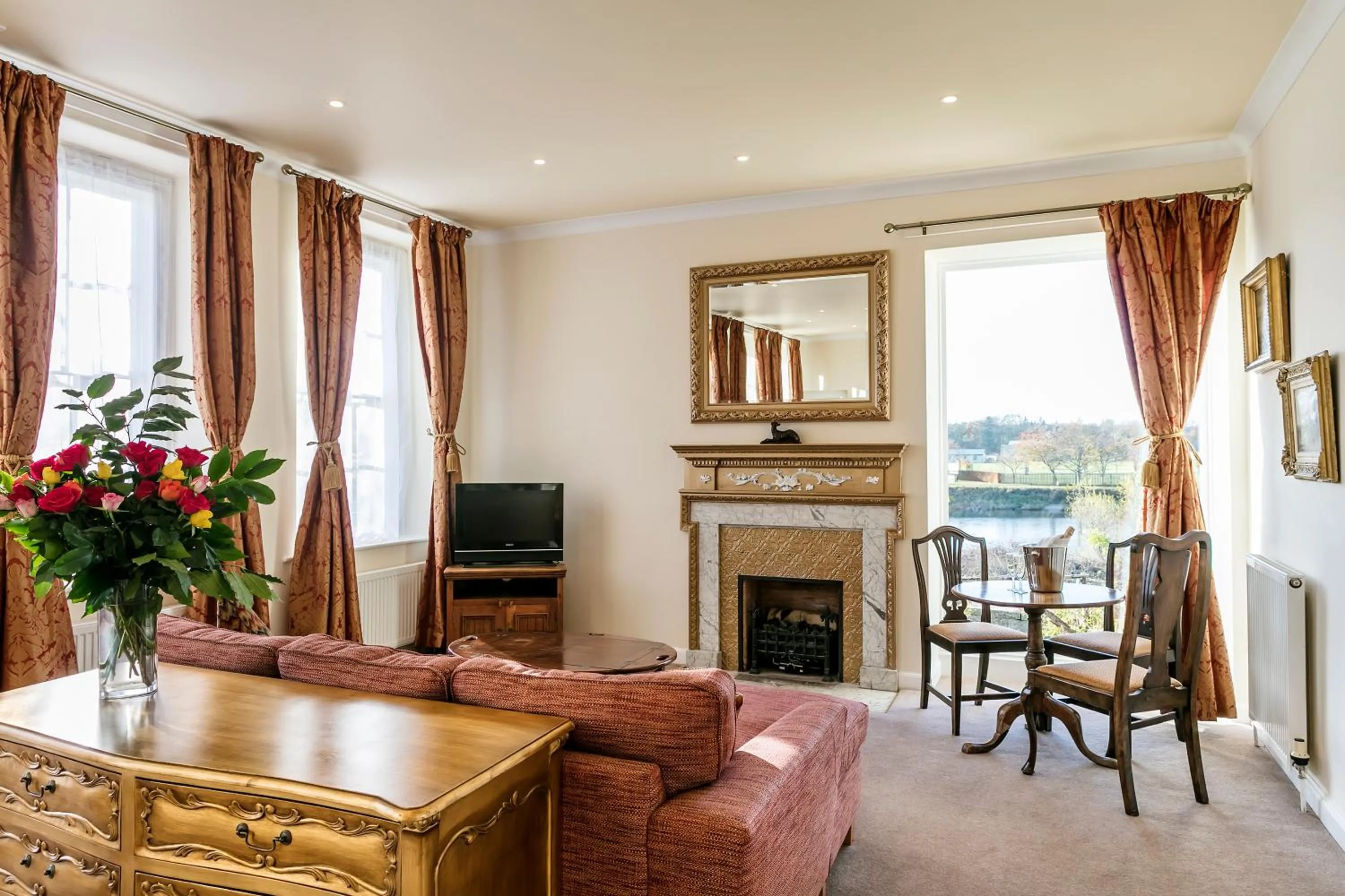 Suite with Garden View - single occupancy in Ednam House Hotel