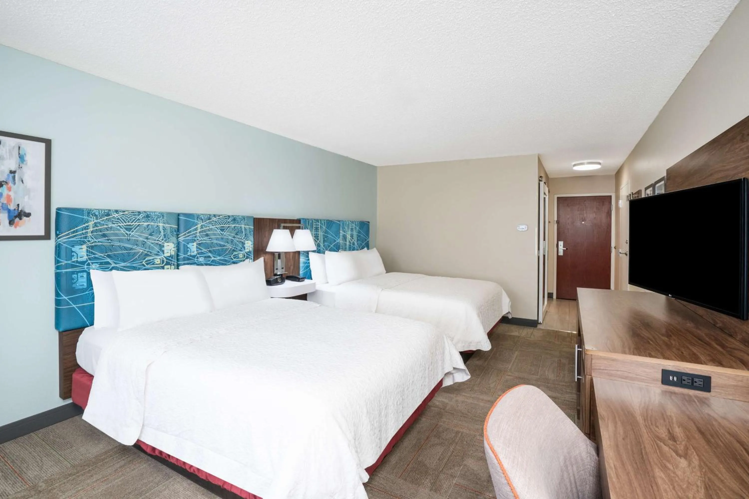 Queen Room with Two Queen Beds in Hampton Inn & Suites West Little Rock
