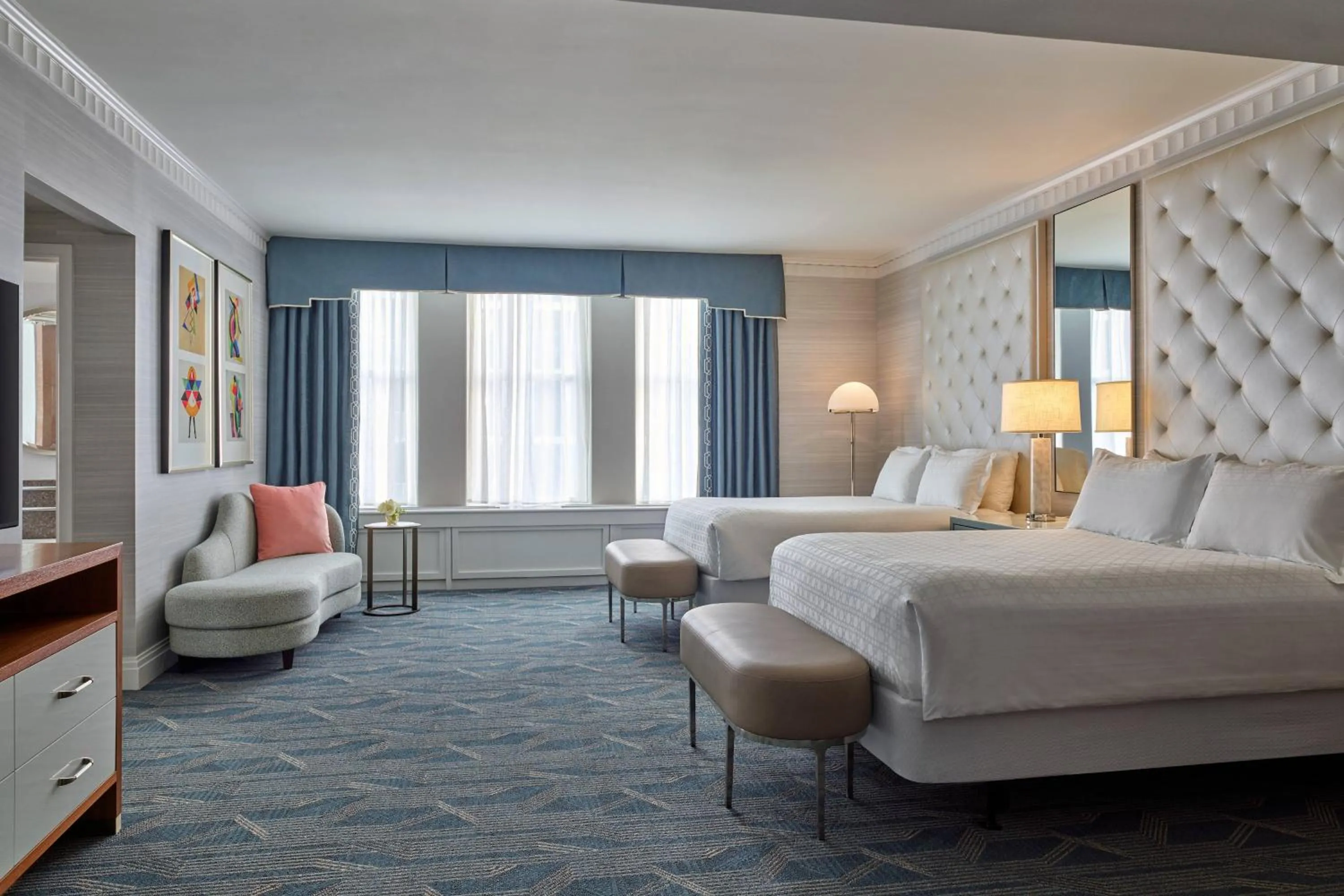 Executive Room with Two Queen Beds and City View in The Brown Palace Hotel and Spa, Autograph Collection