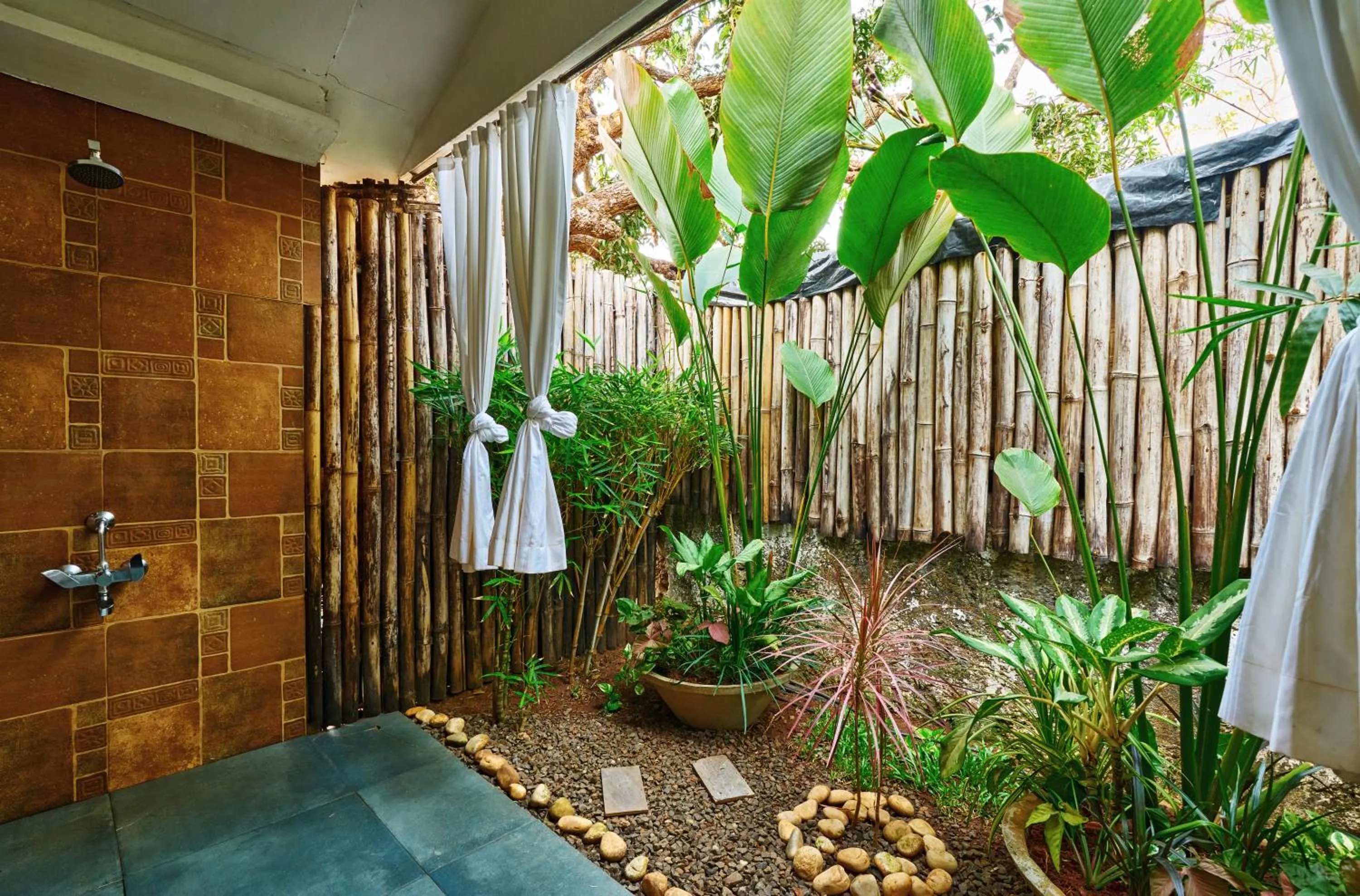 Cottage with Private External Bathroom in Blu Resorts