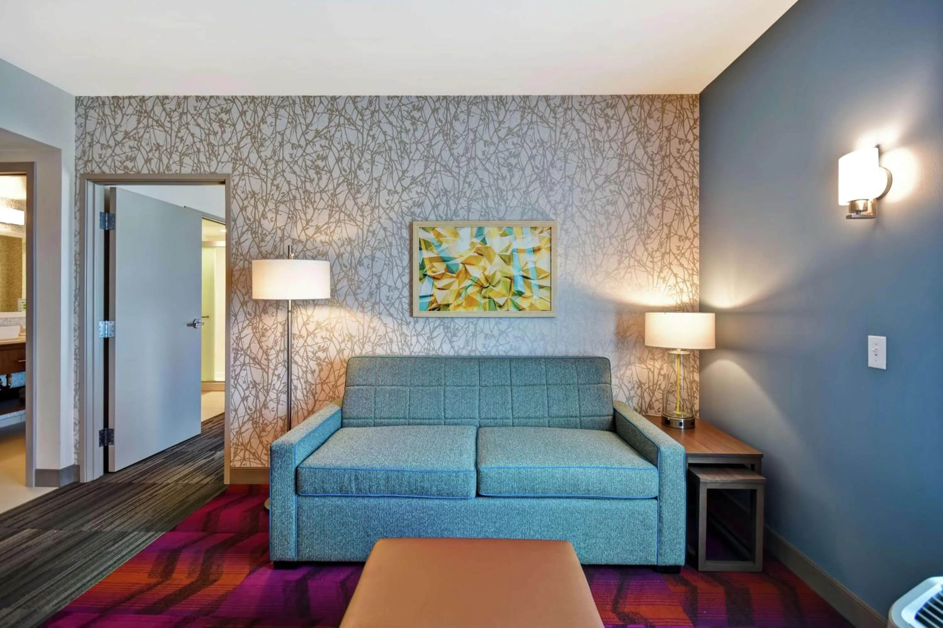 King Suite - Mobility and Hearing Access/Non-Smoking in Home2 Suites By Hilton Terre Haute