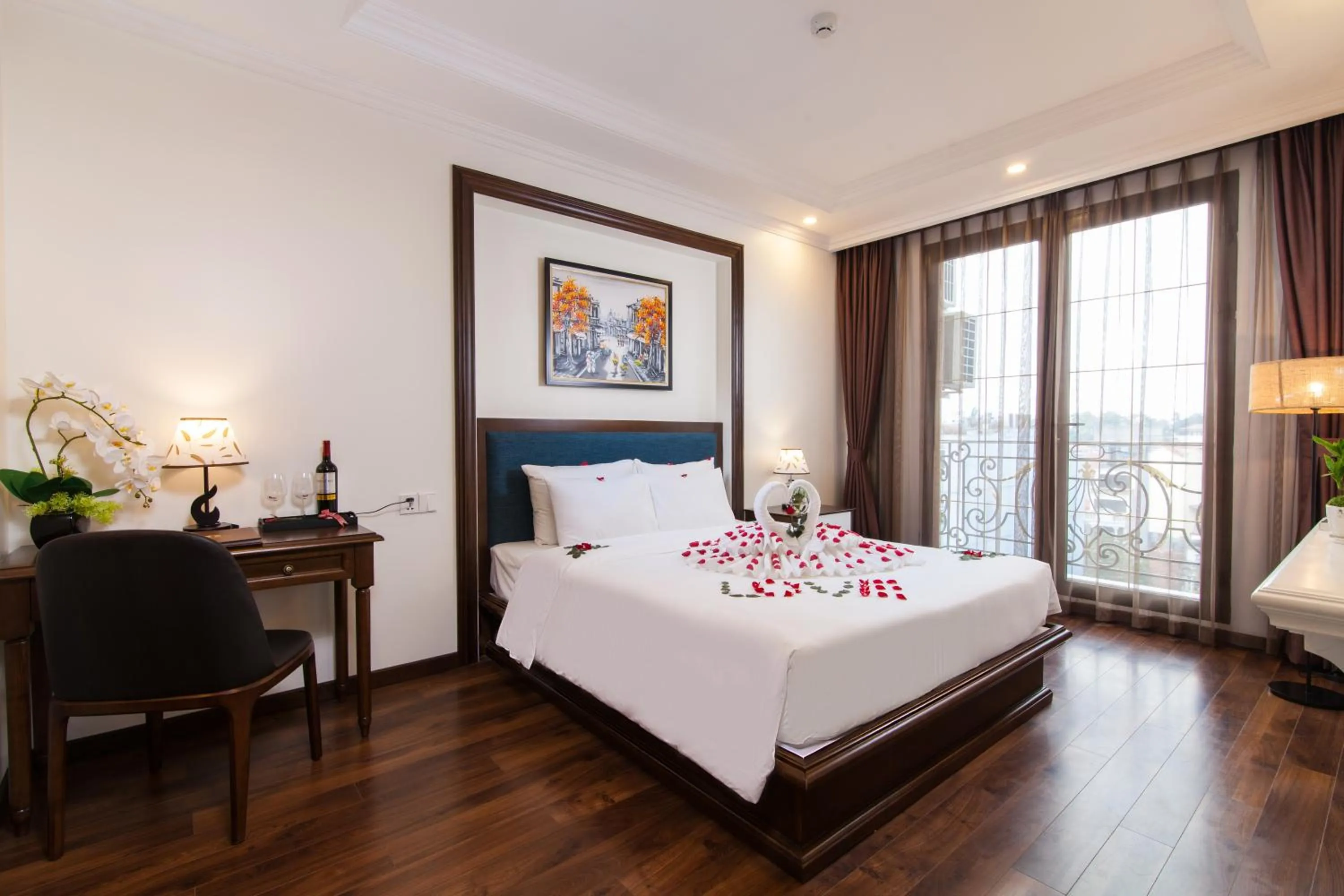 Grand Suite Balcony in Hanoi Central Hotel & Residences
