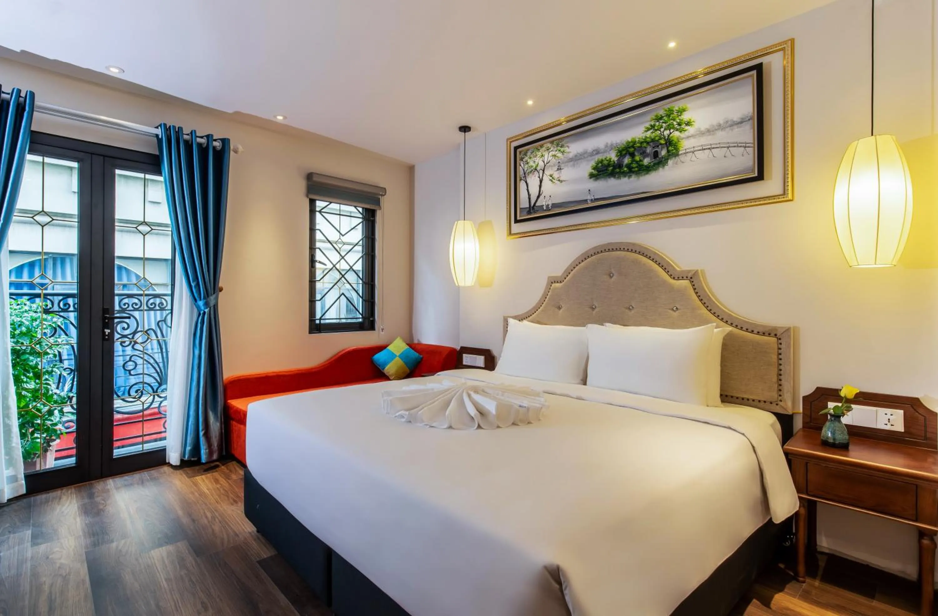 Junior Suite with Balcony - single occupancy in Hanoi Central Hotel & Residences